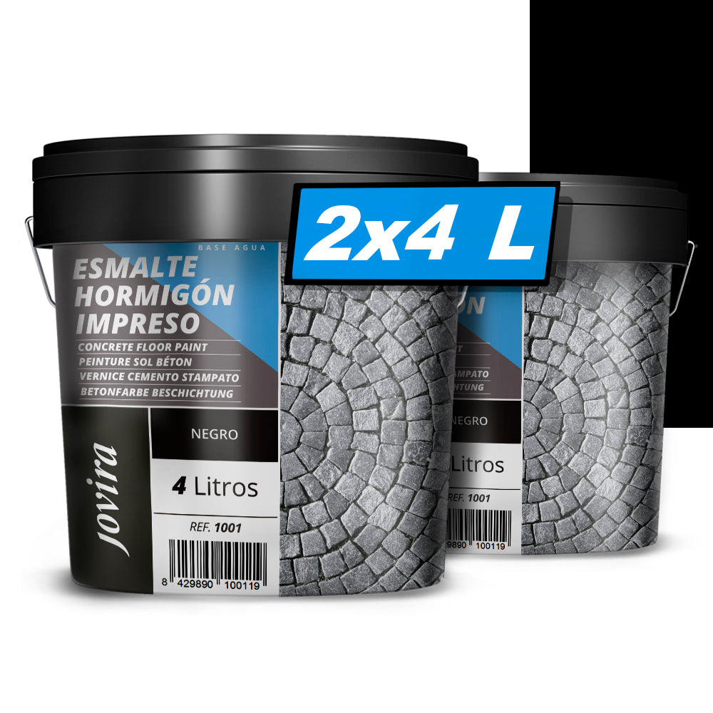 Resina-Esmalte Hormigón Impreso. Resina renovadora para pavimentos de hormigón.