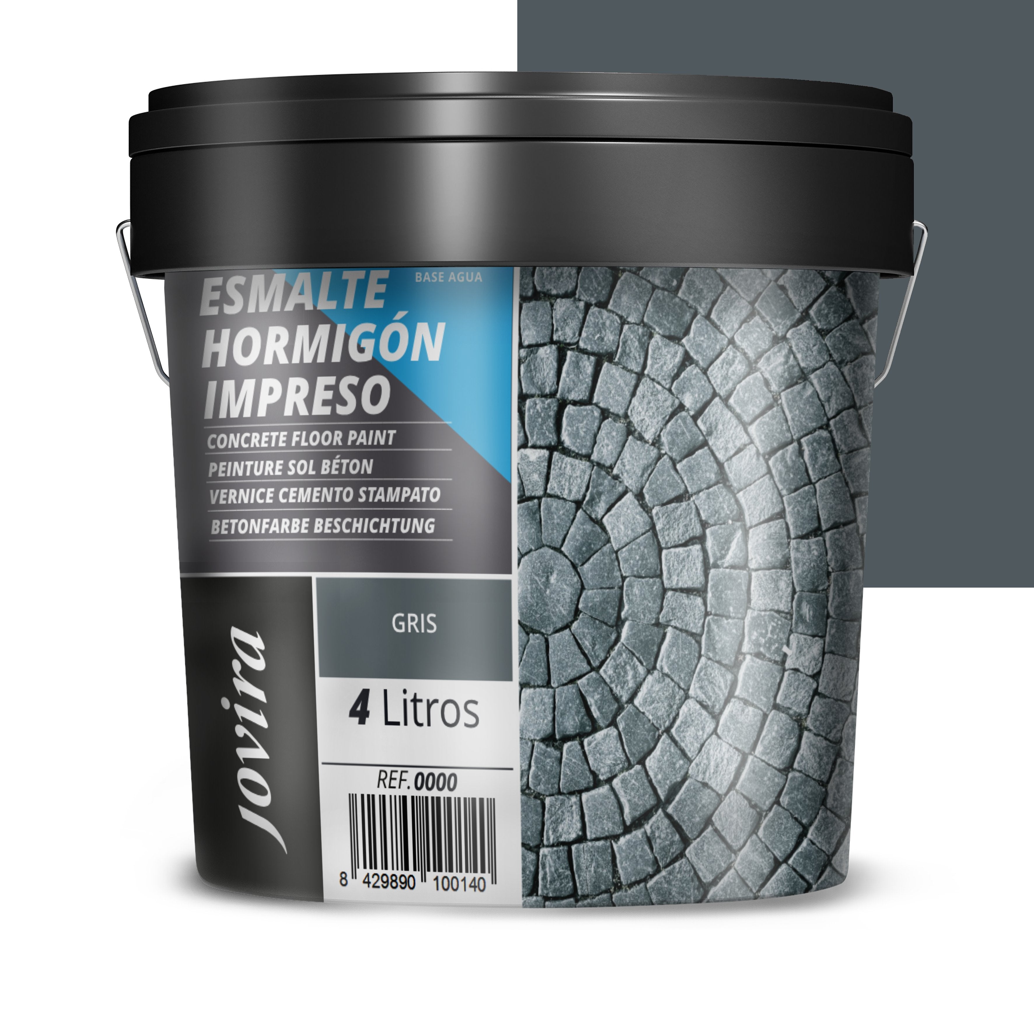 Resina-Esmalte Hormigón Impreso. Resina renovadora para pavimentos de hormigón.