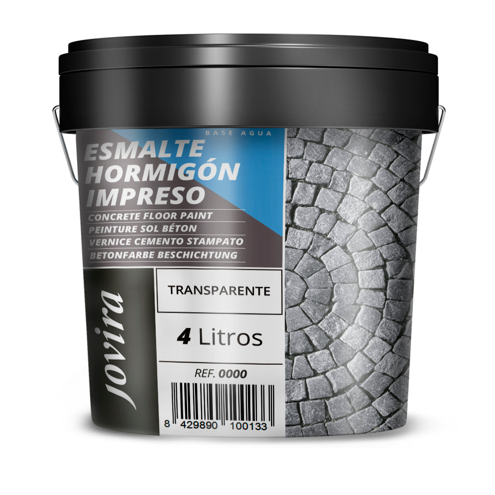 Resina-Esmalte Hormigón Impreso. Resina renovadora para pavimentos de hormigón.