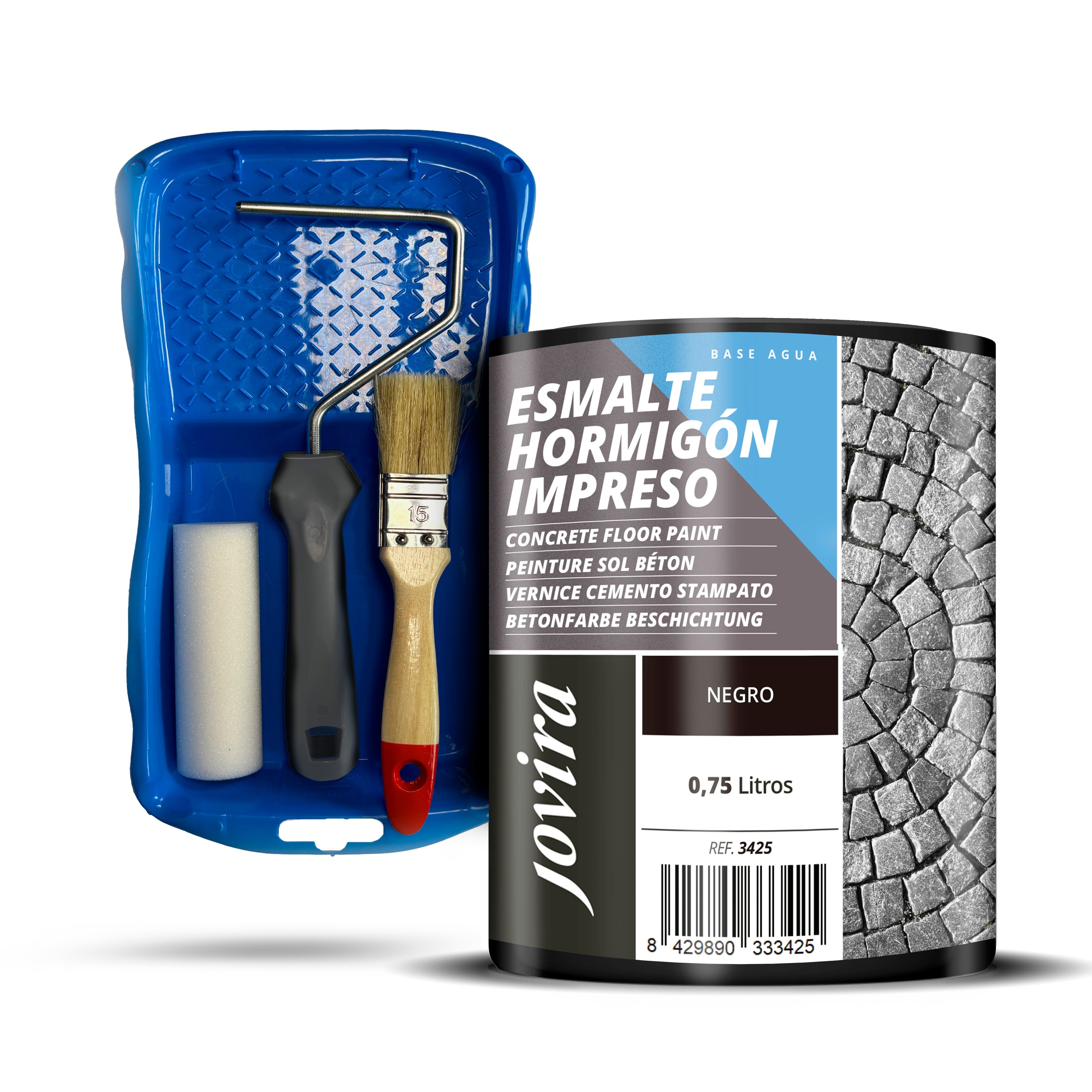 Resina-Esmalte Hormigón Impreso. Resina renovadora para pavimentos de hormigón.