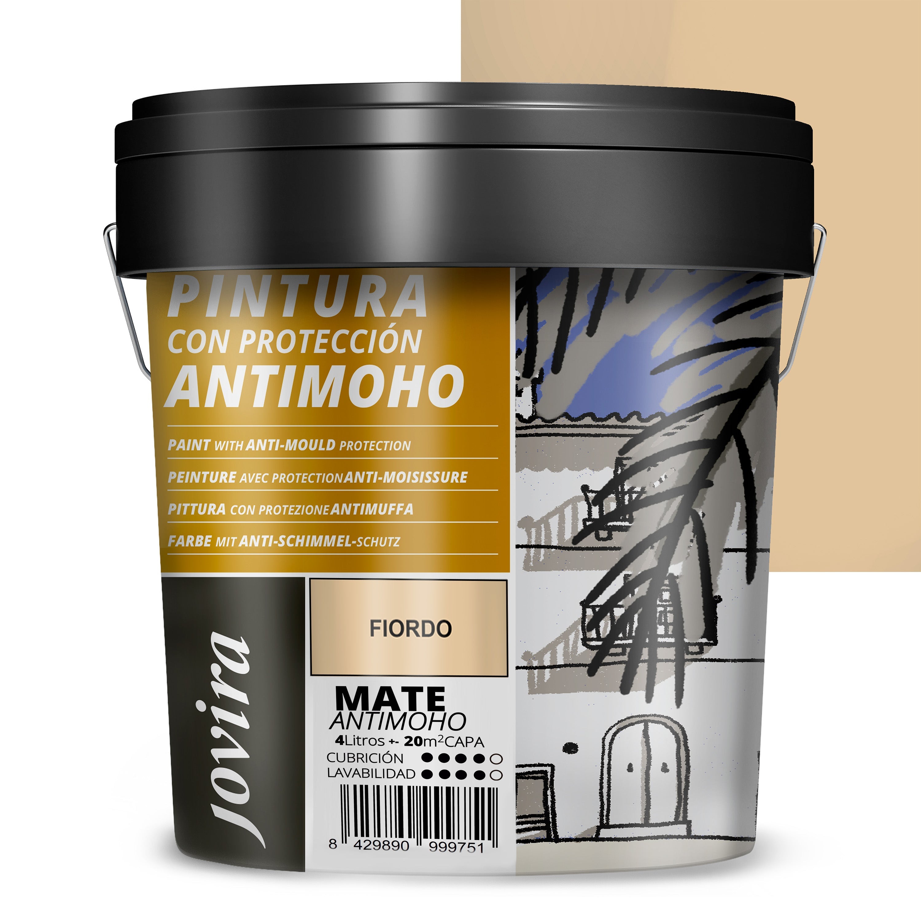 PINTURA ANTIMOHO AGUA