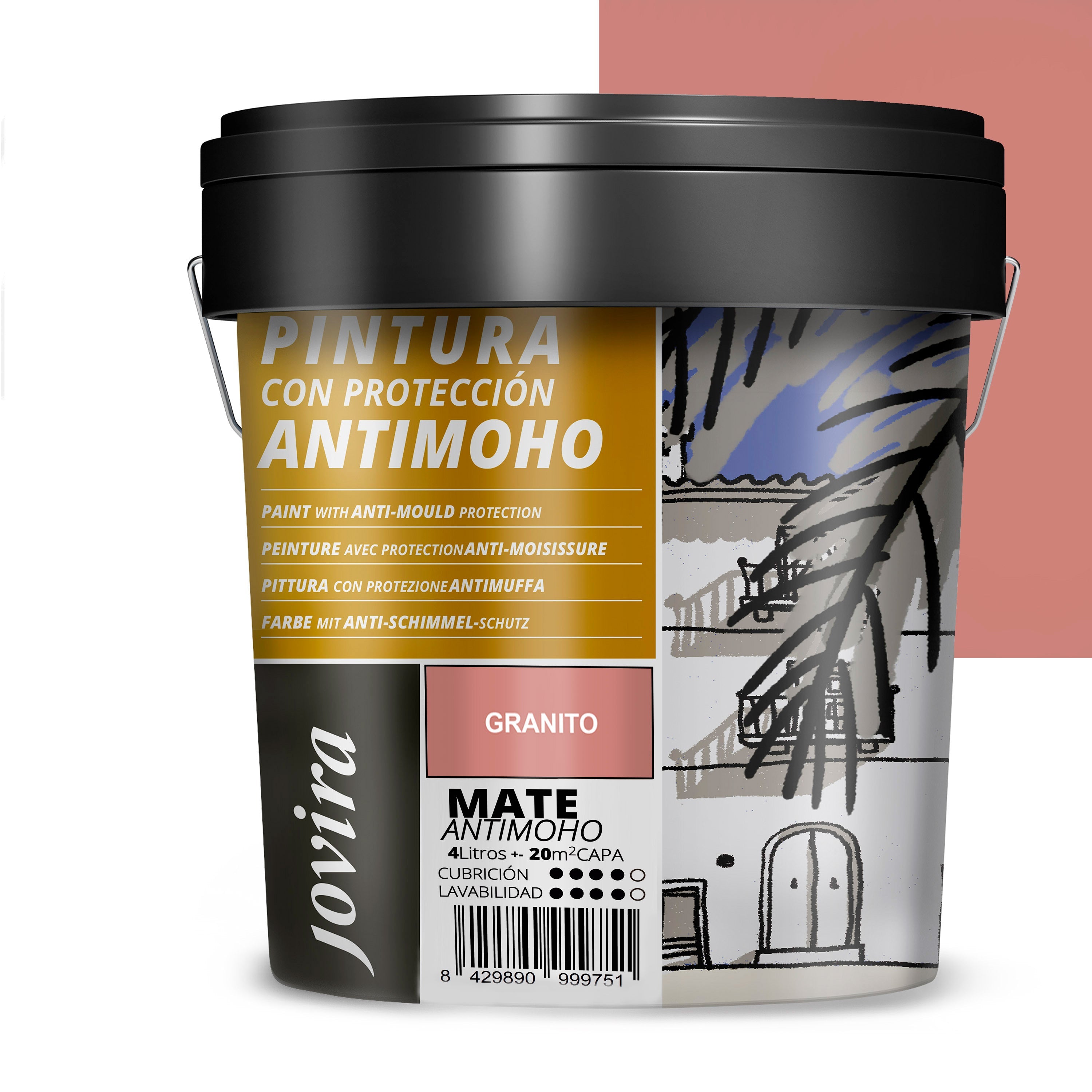 PINTURA ANTIMOHO AGUA