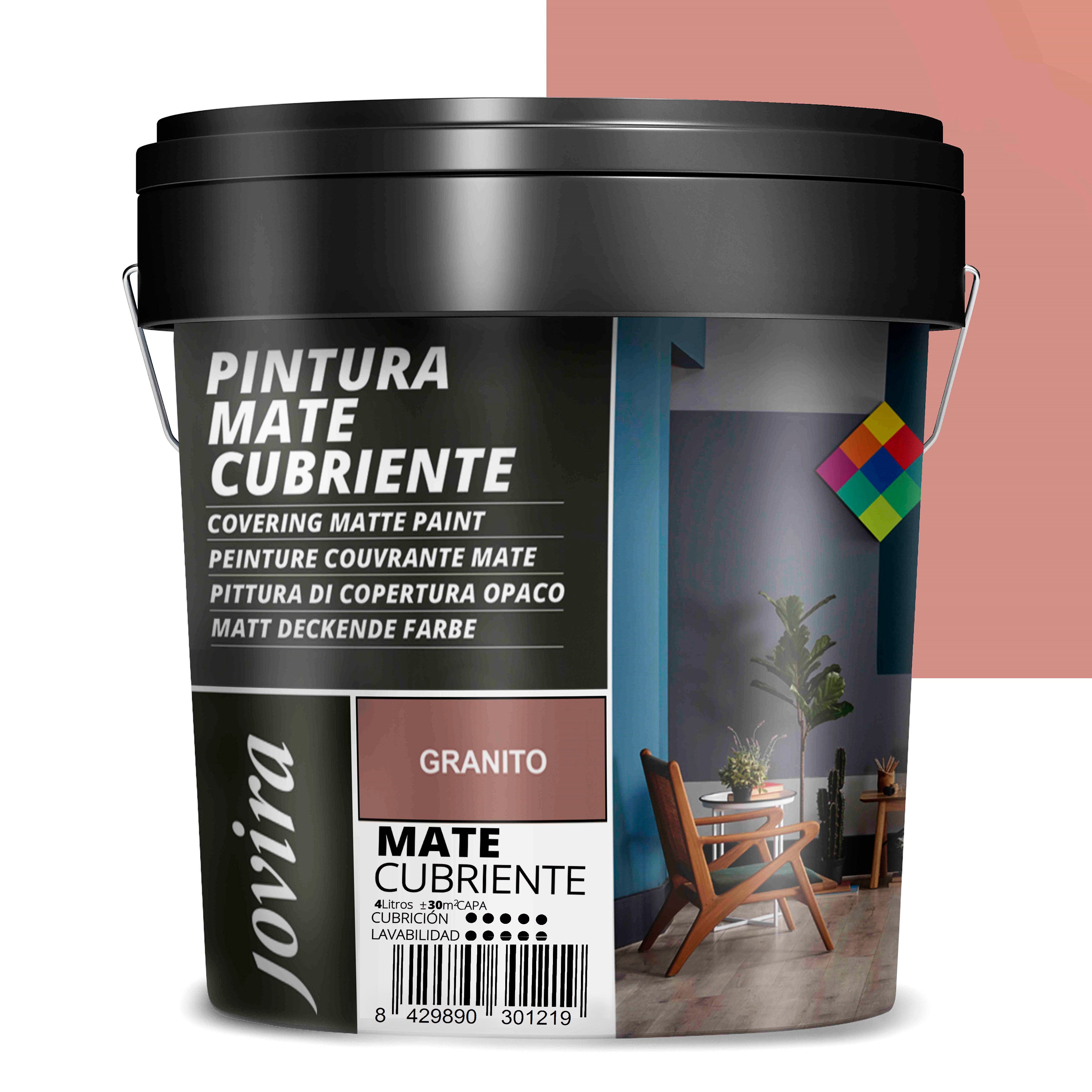 PINTURA MATE CUBRIENTE