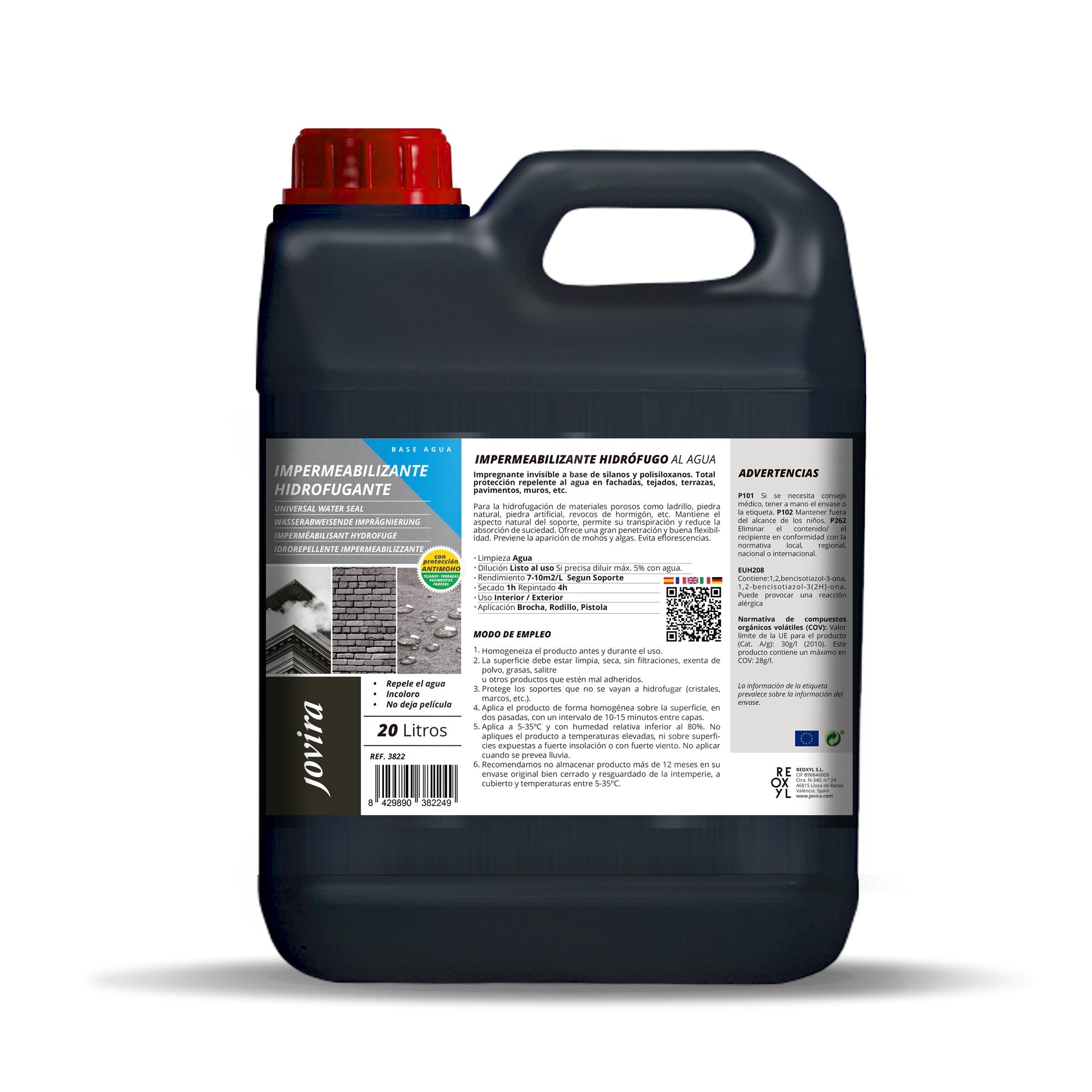 IMPERMEABILIZANTE HIDROFUGANTE ANTIMOHO