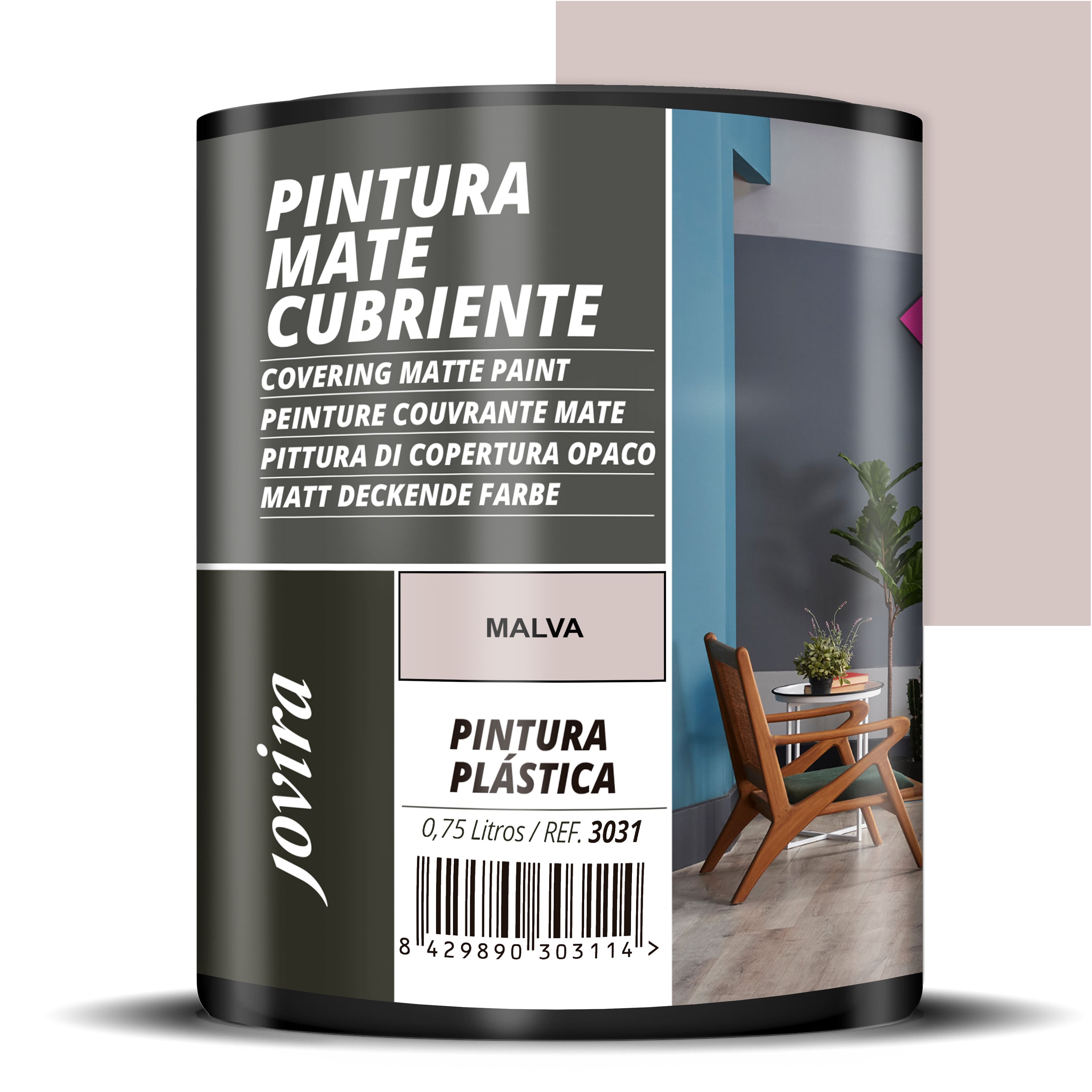 PINTURA MATE CUBRIENTE