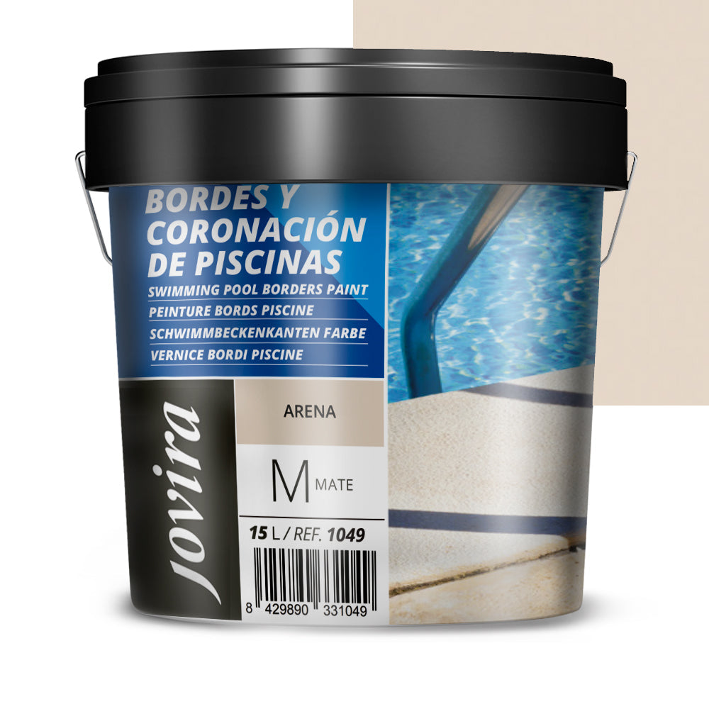 Pintura Bordes y Coronación de Piscinas.