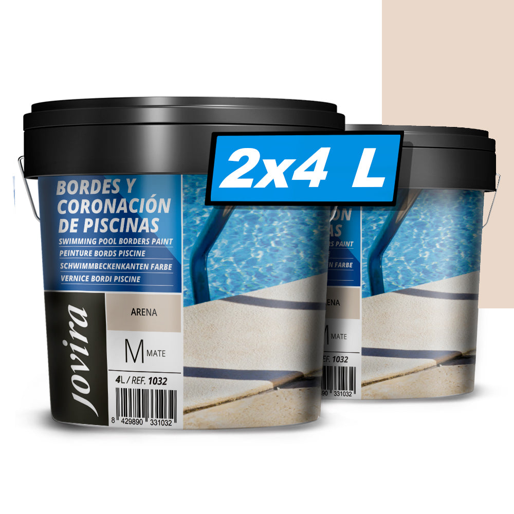 Pintura Bordes y Coronación de Piscinas.
