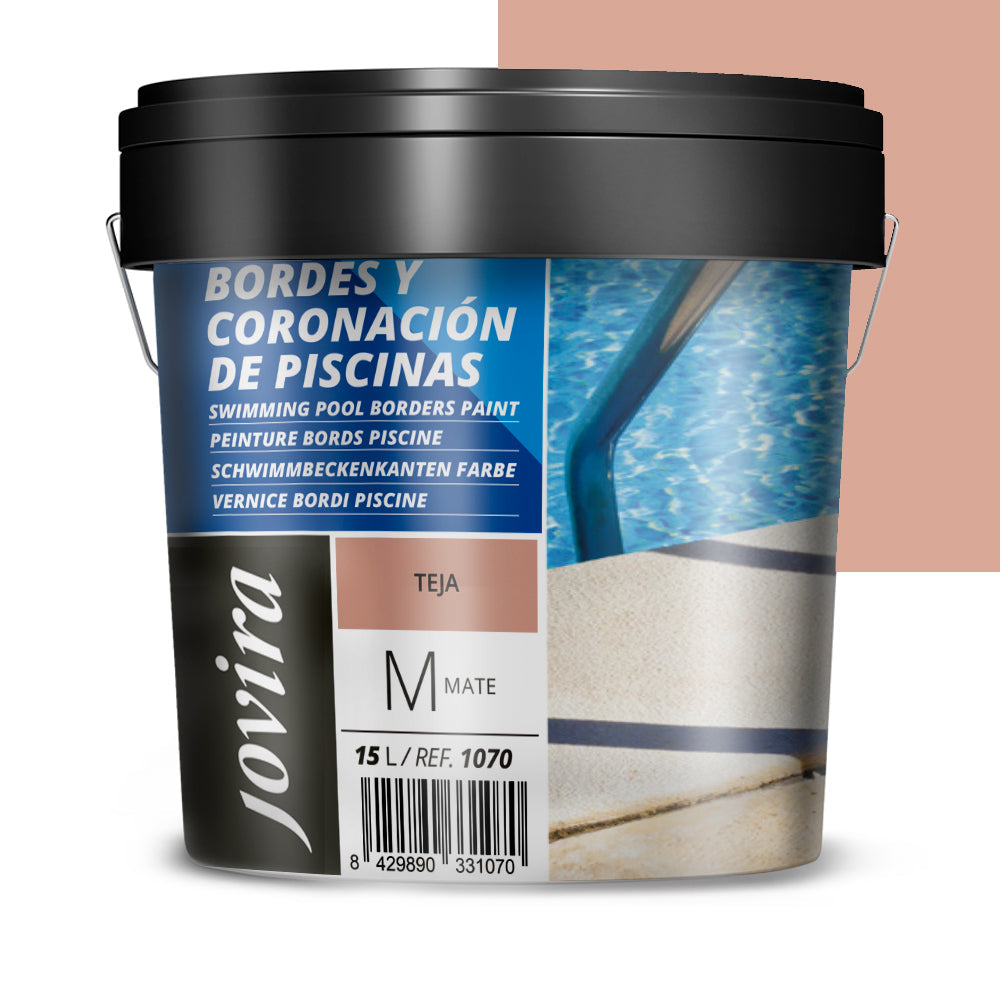 Pintura Bordes y Coronación de Piscinas.