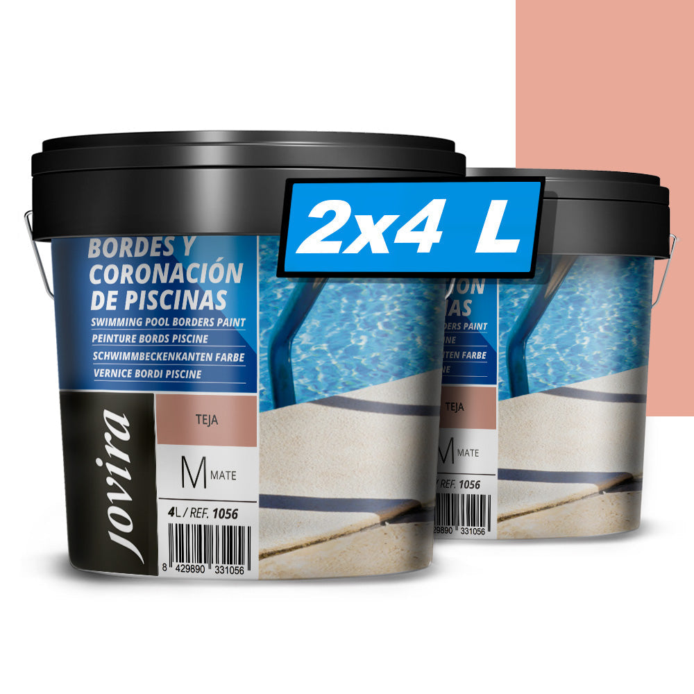 Pintura Bordes y Coronación de Piscinas.