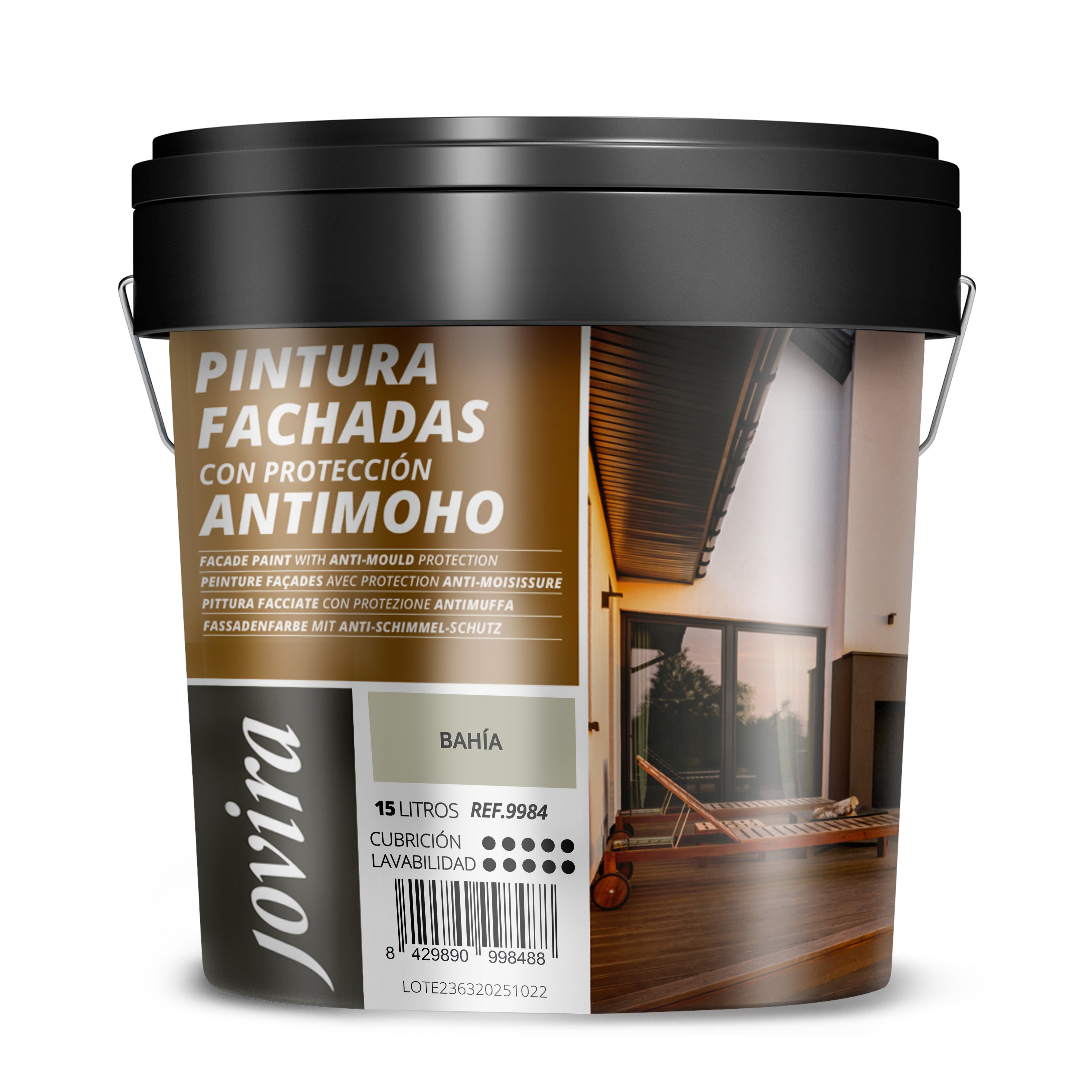 PINTURA FACHADAS ANTIMOHO