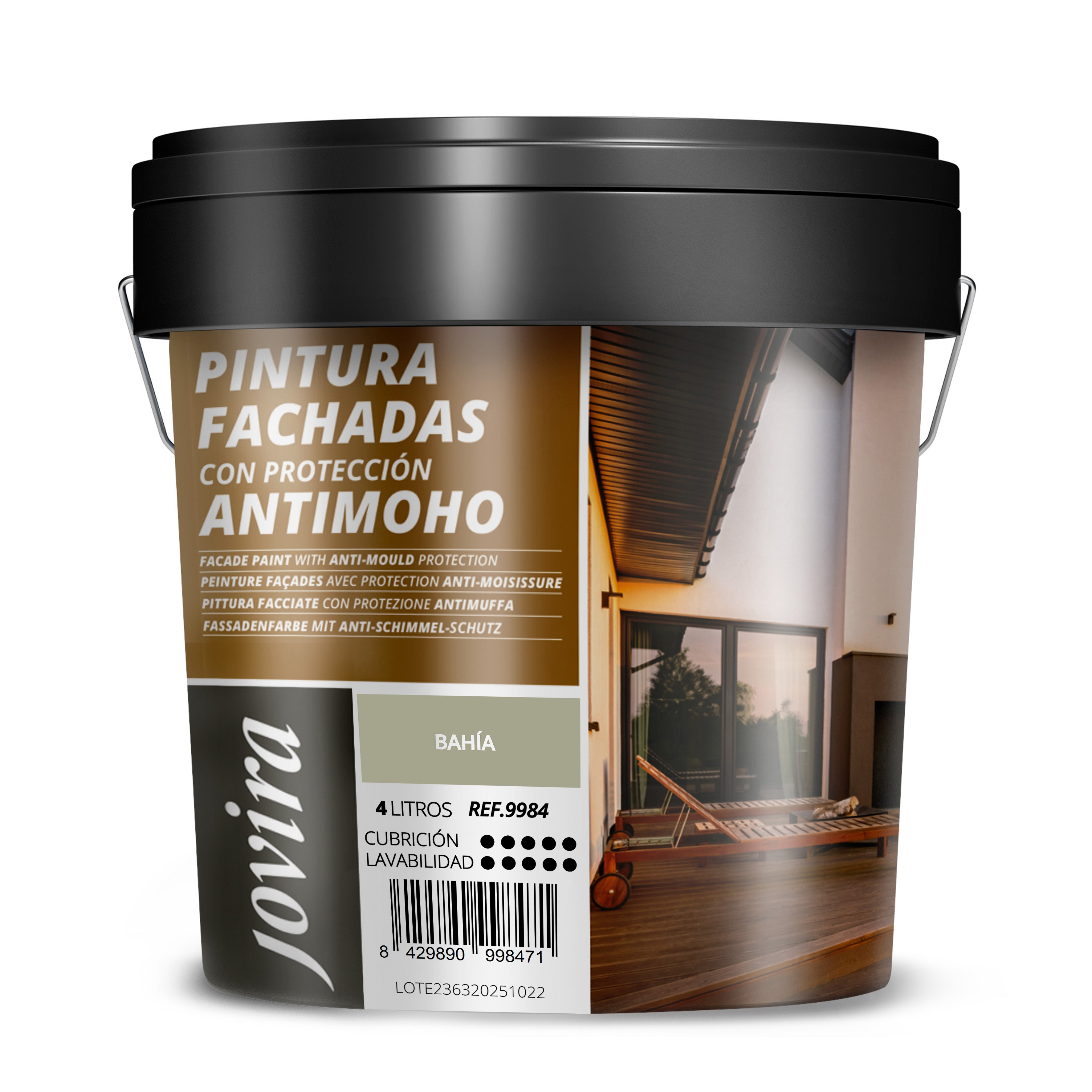 PINTURA FACHADAS ANTIMOHO