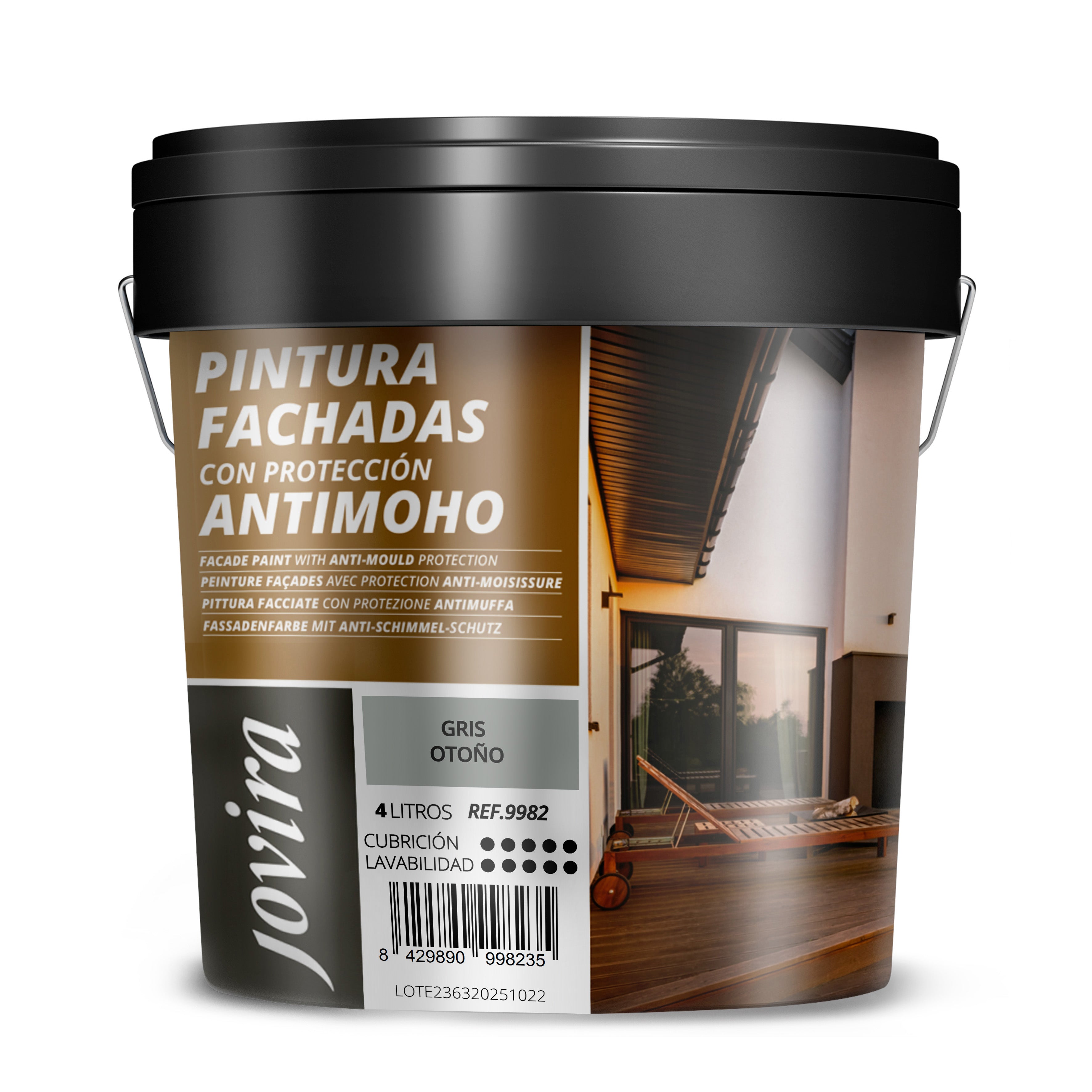 PINTURA FACHADAS ANTIMOHO