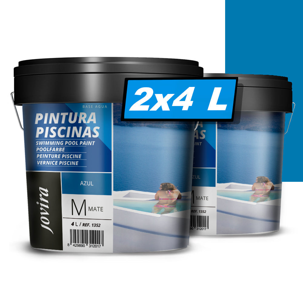 Pintura Piscinas al Agua. Protección y decoración de piscinas.