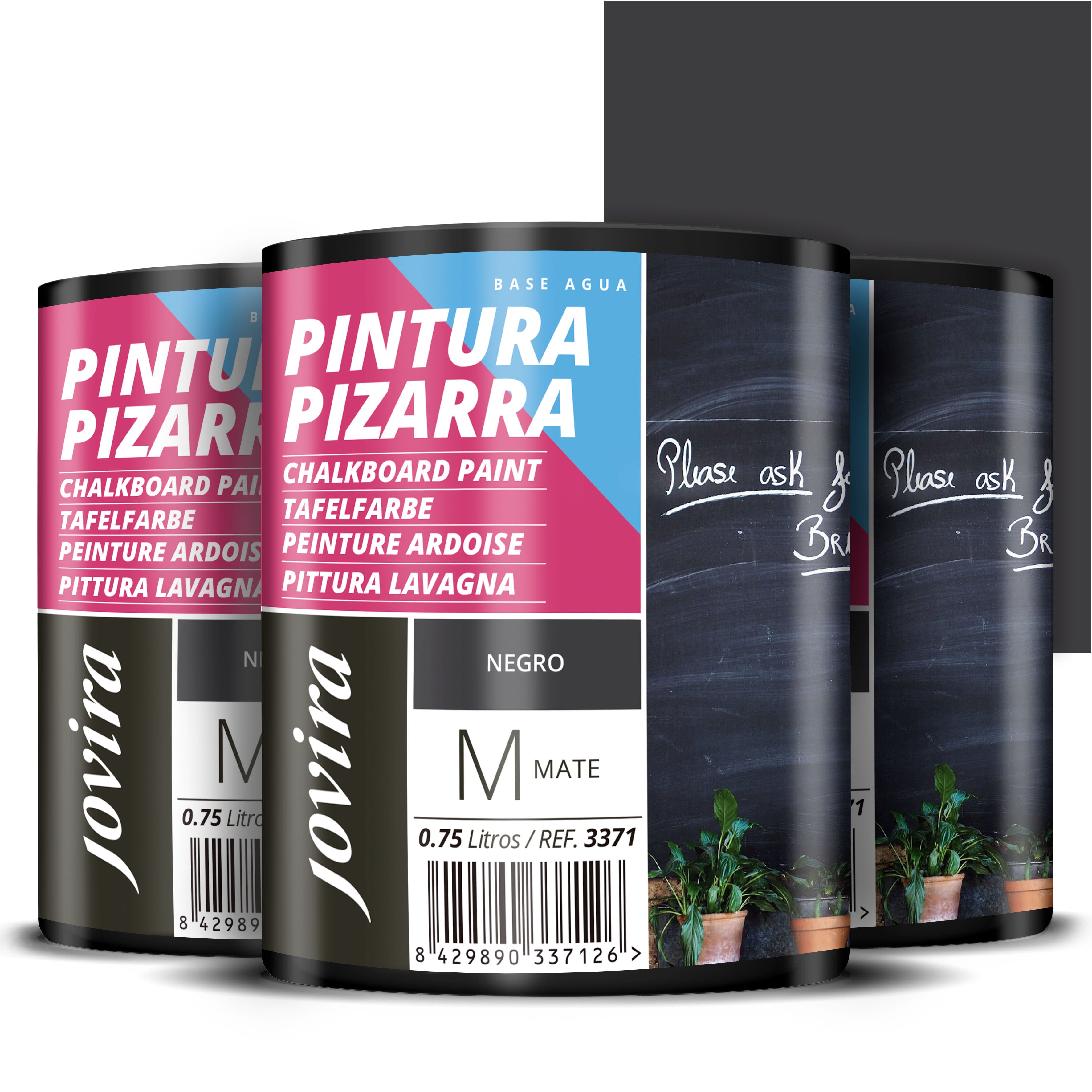 PINTURA PIZARRA AGUA