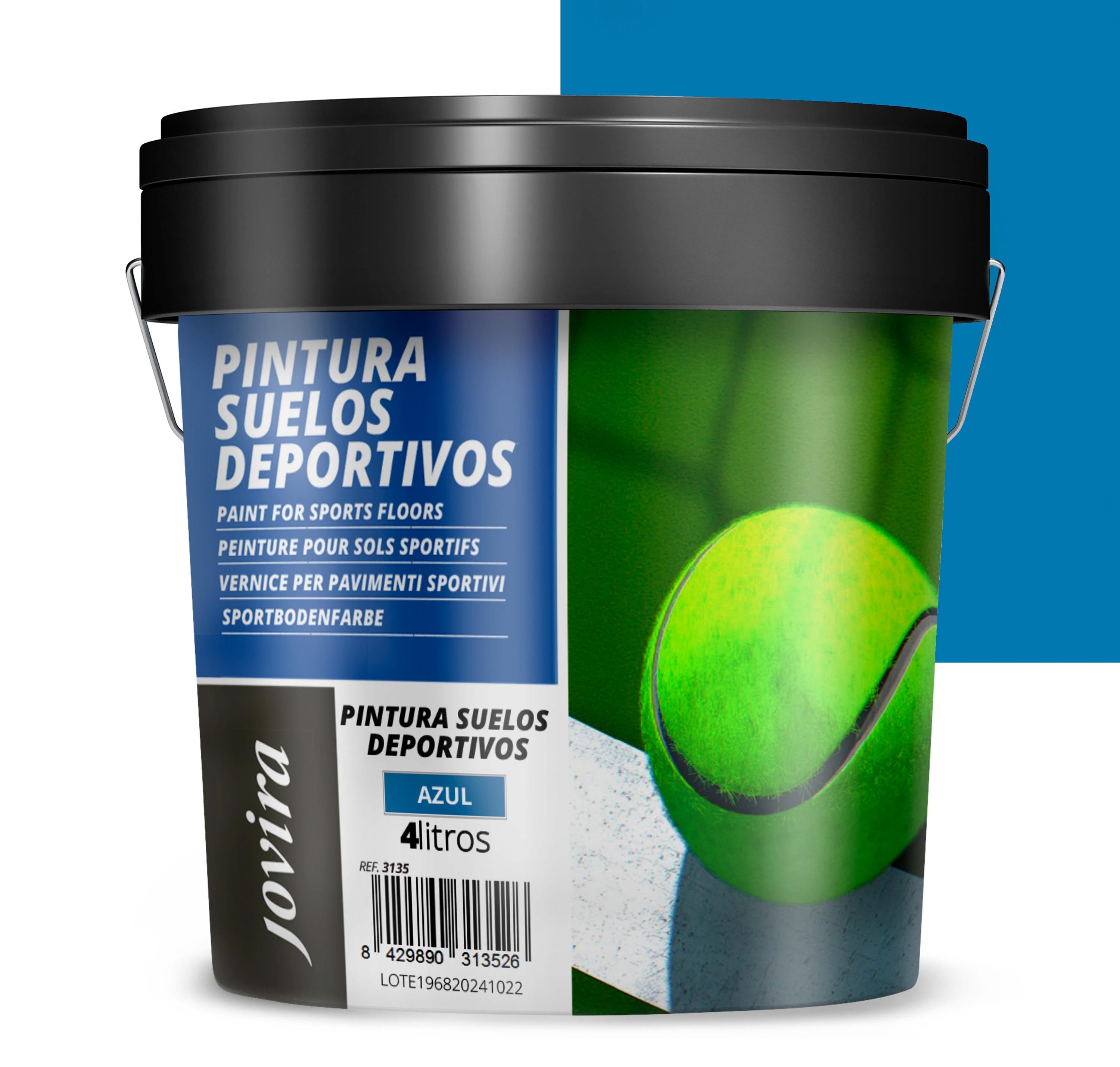 Pintura para Suelos Deportivos. Pistas de tenis, frontón, futbol sala, baloncesto, etc, en hormigón, asfalto y cemento.