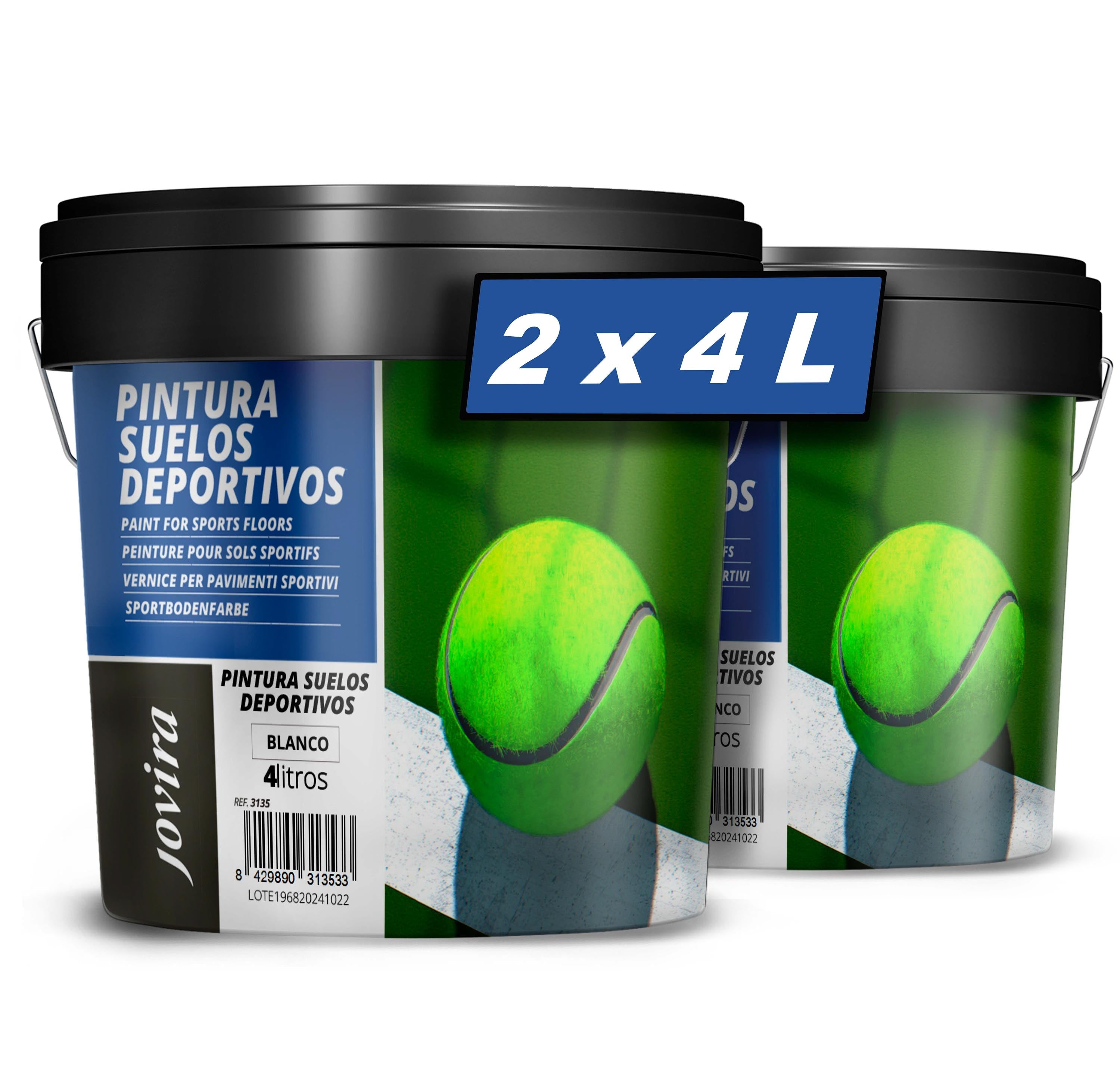 Pintura para Suelos Deportivos. Pistas de tenis, frontón, futbol sala, baloncesto, etc, en hormigón, asfalto y cemento.