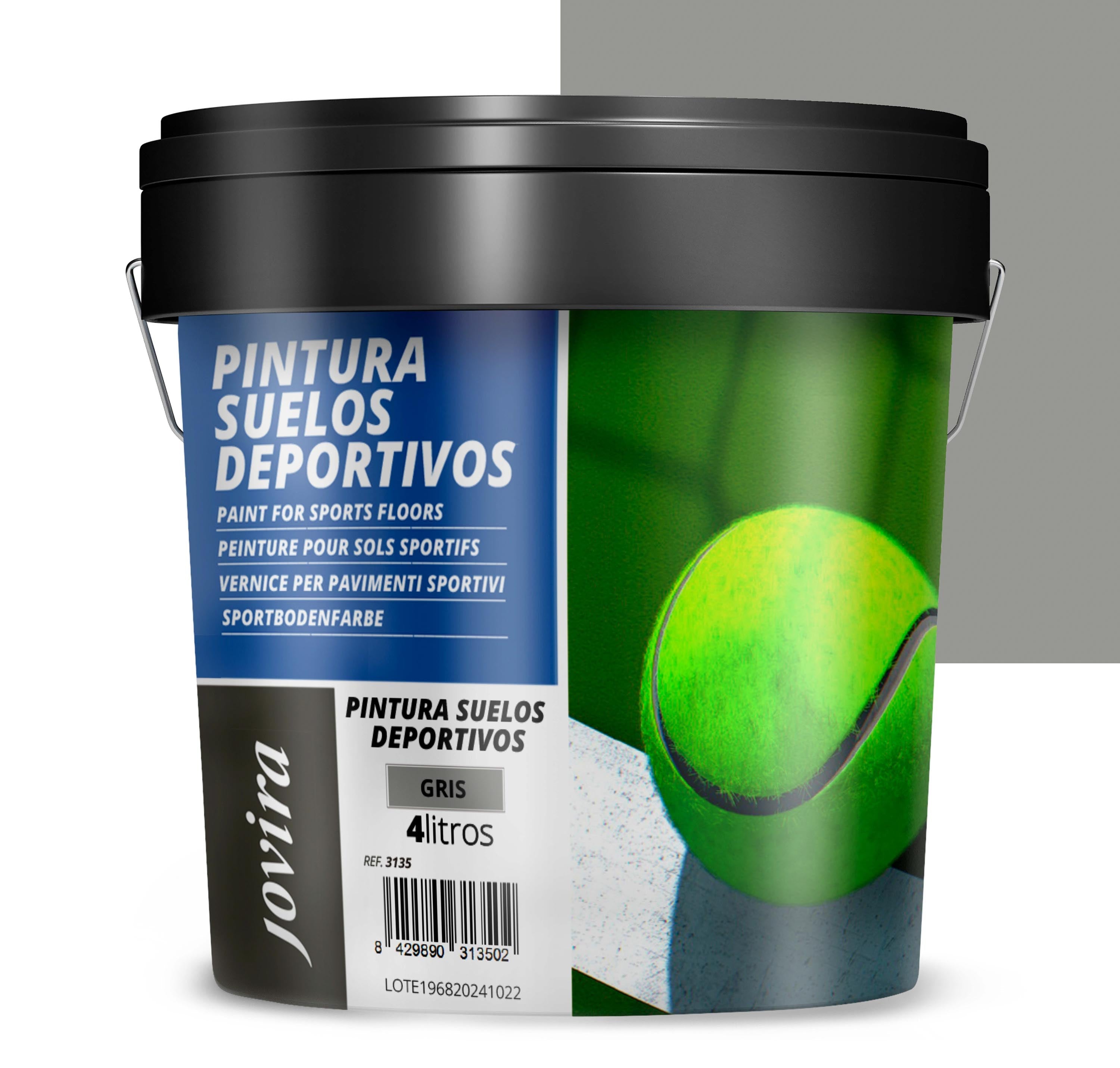 Pintura para Suelos Deportivos. Pistas de tenis, frontón, futbol sala, baloncesto, etc, en hormigón, asfalto y cemento.