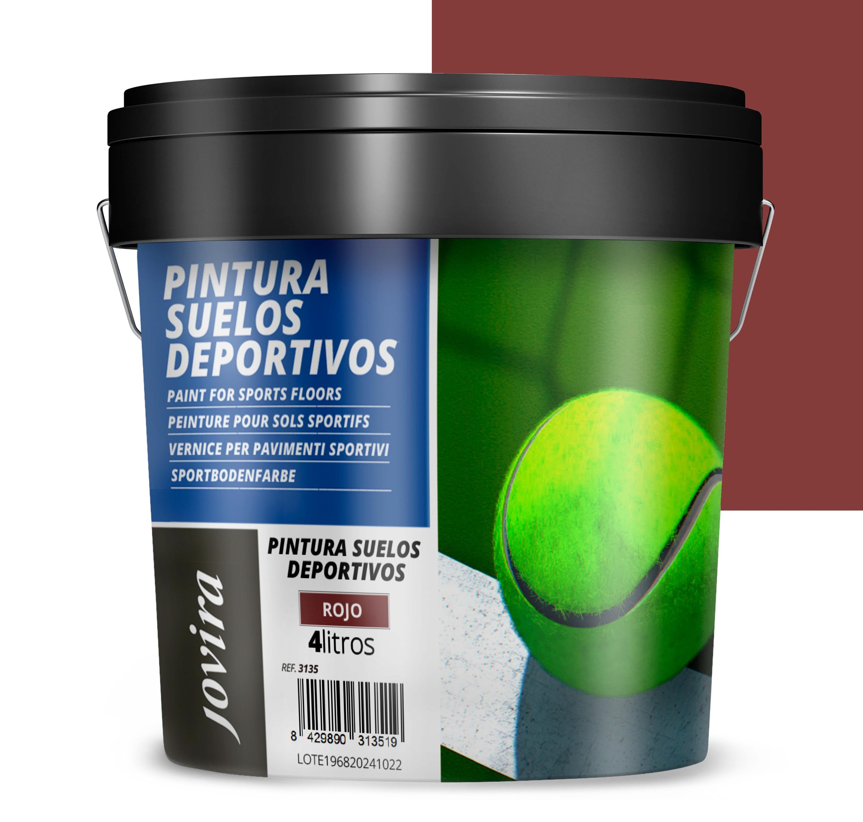 Pintura para Suelos Deportivos. Pistas de tenis, frontón, futbol sala, baloncesto, etc, en hormigón, asfalto y cemento.