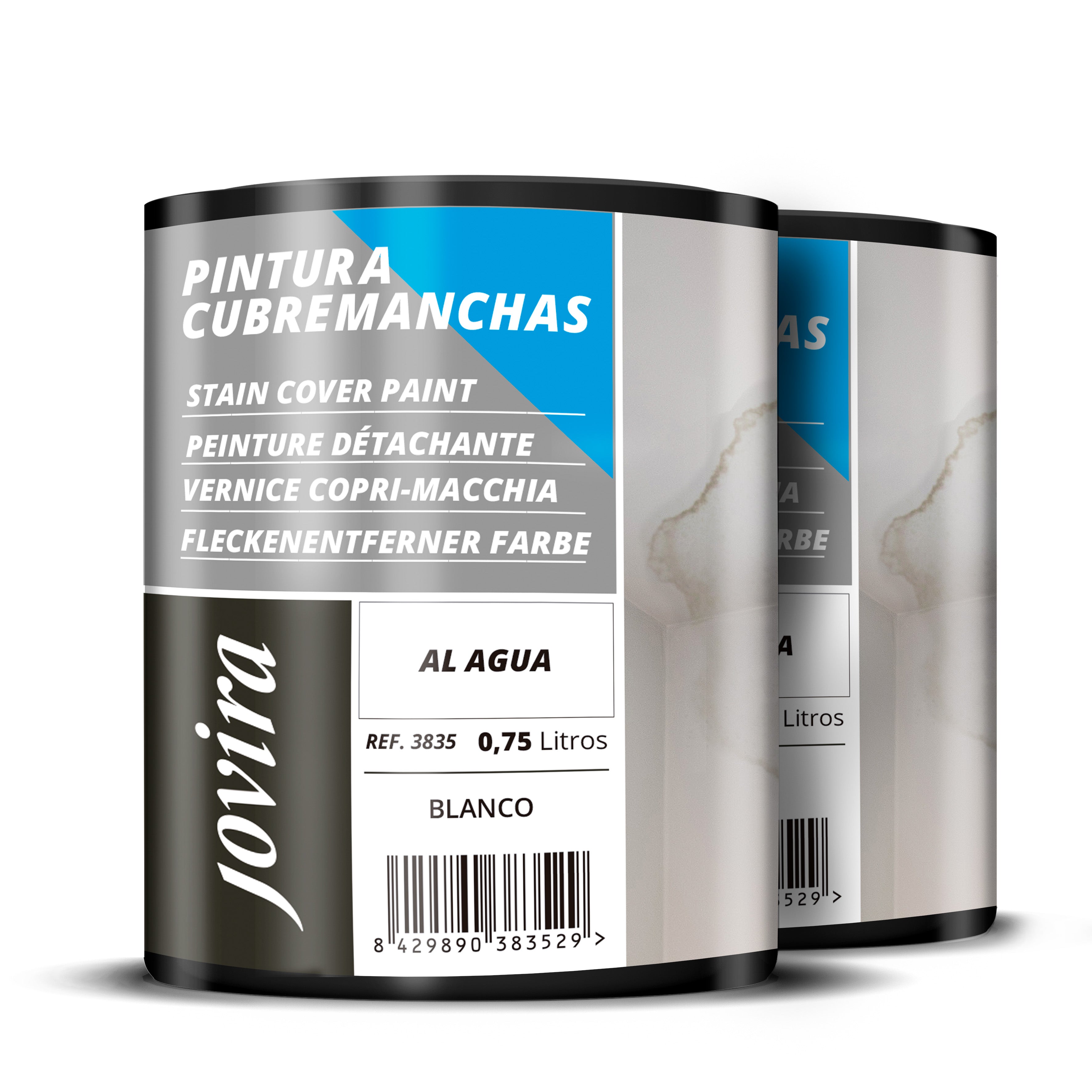 PINTURA CUBREMANCHAS AGUA