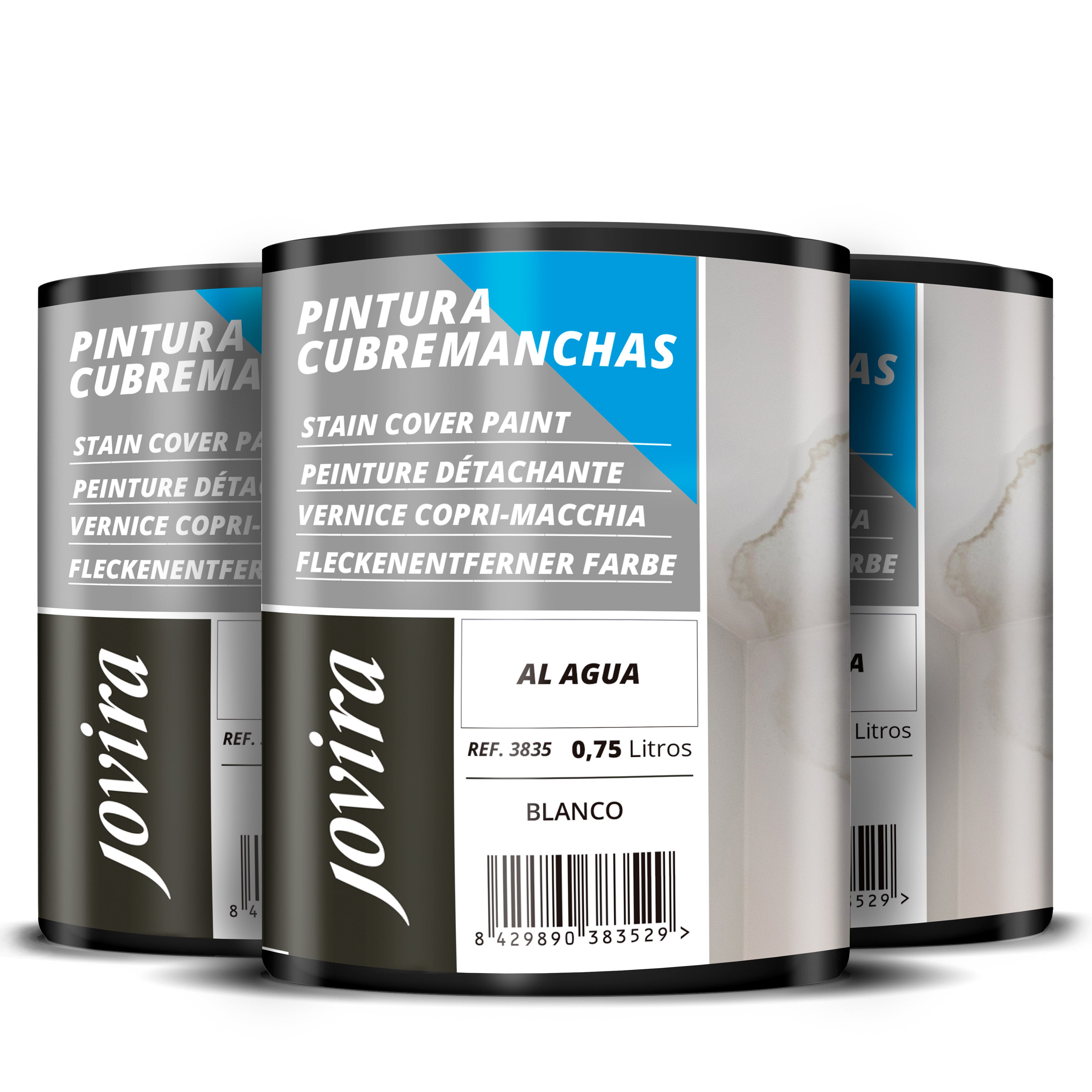 PINTURA CUBREMANCHAS AGUA