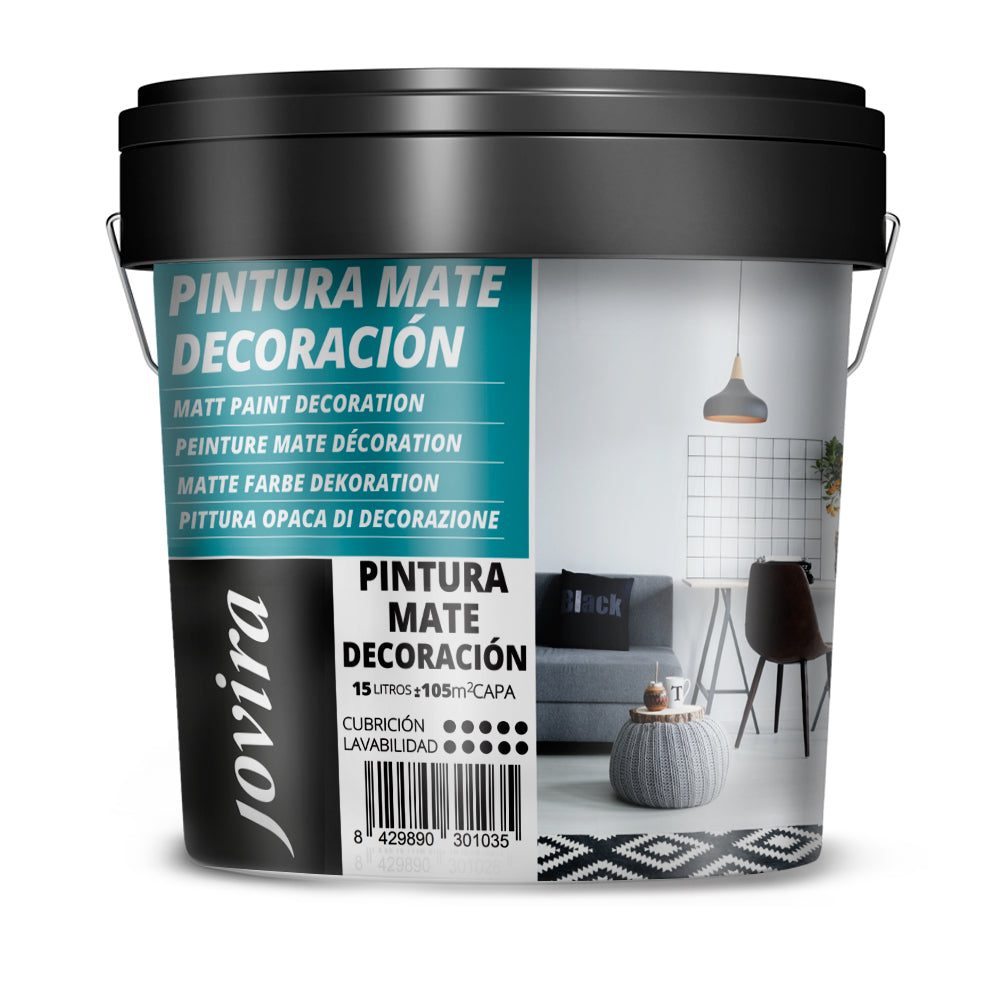 PINTURA MATE DECORACION
