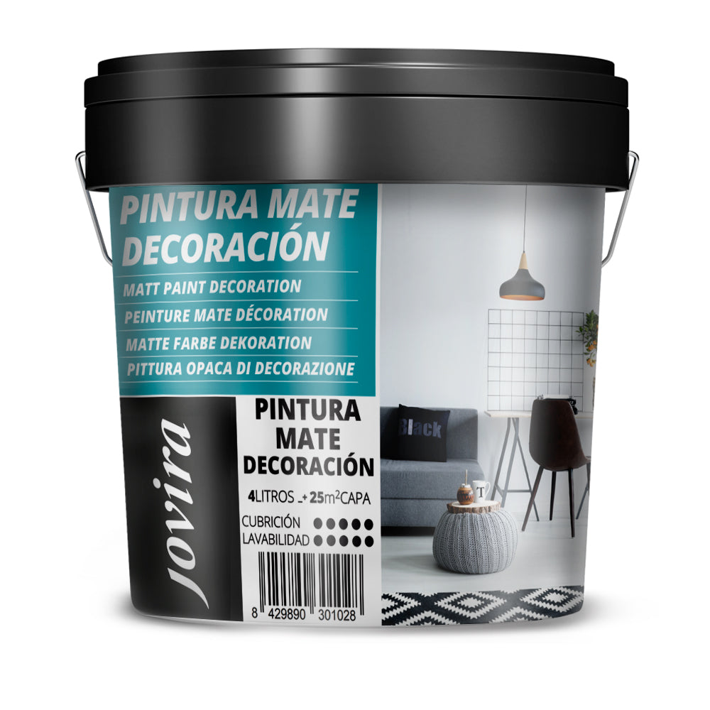 PINTURA MATE DECORACION
