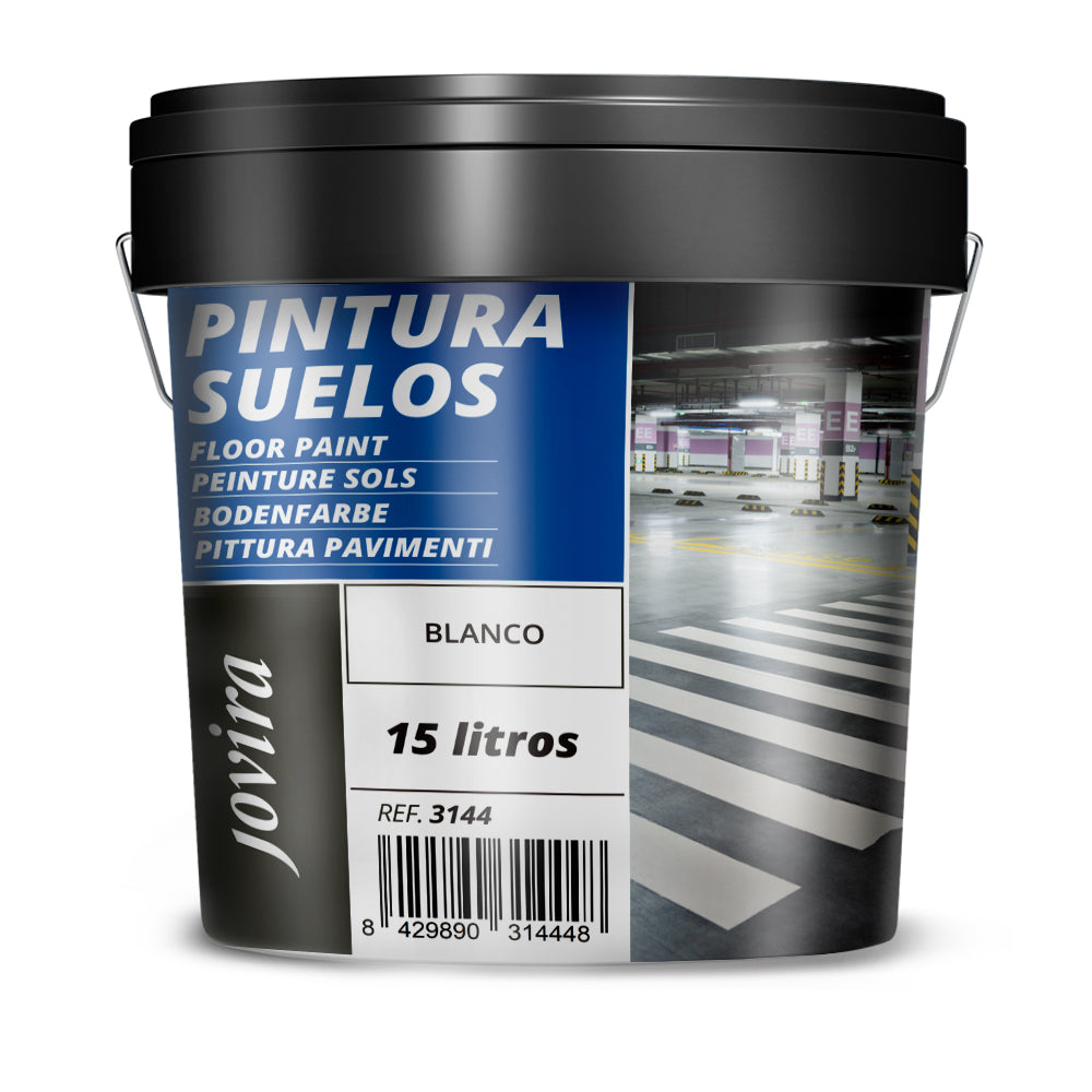 Pintura Suelos, Garajes y Pavimentos Deportivos en general, acabado Mate. Protege y decora las superficies de hormigón, cemento y asfalto.