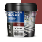 Pintura Suelos, Garajes y Pavimentos Deportivos en general, acabado Mate. Protege y decora las superficies de hormigón, cemento y asfalto.