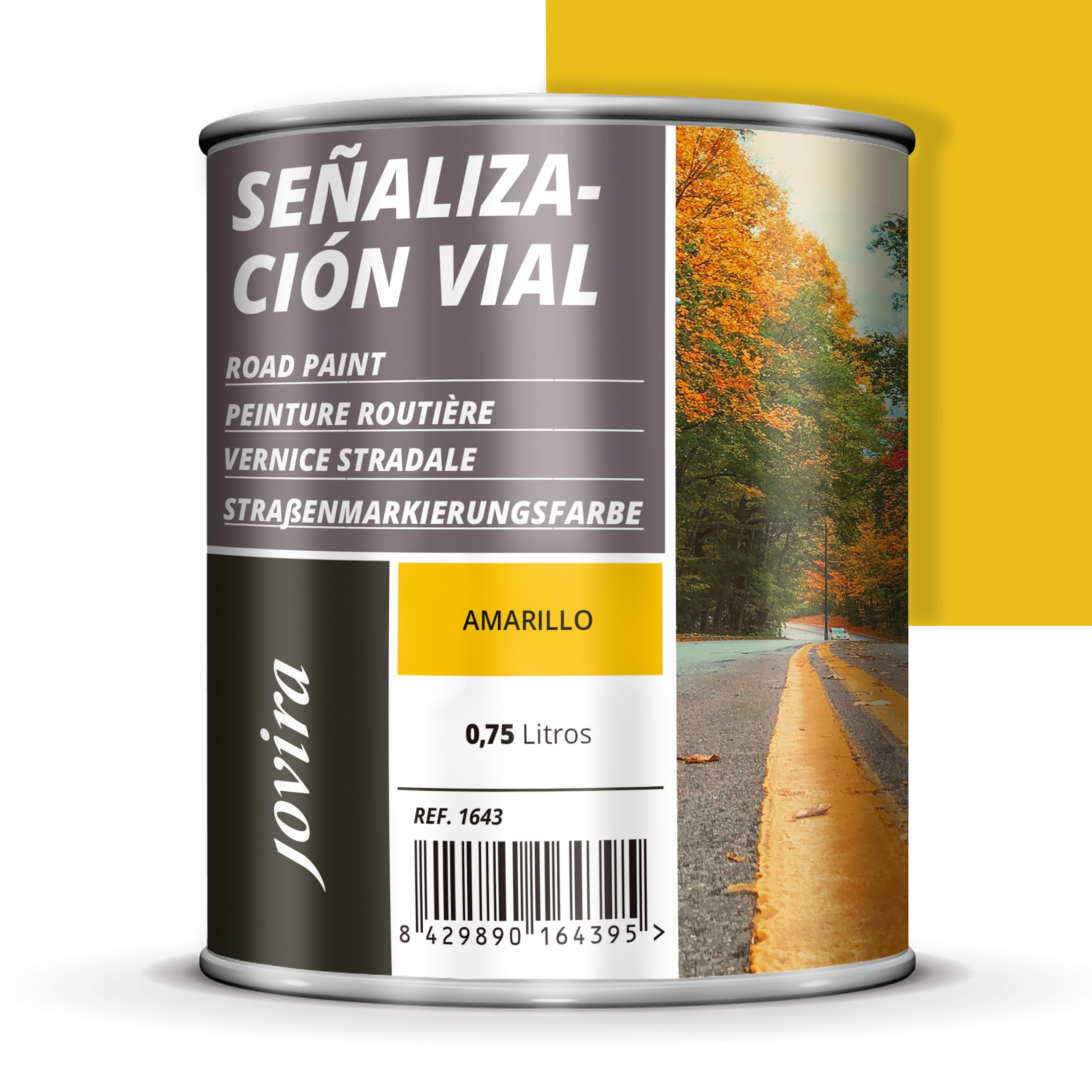 Pintura Señalización Vial. Pintura especial para la señalización del tráfico, ideal para pasos de peatones, aparcamientos, bordillos, vados