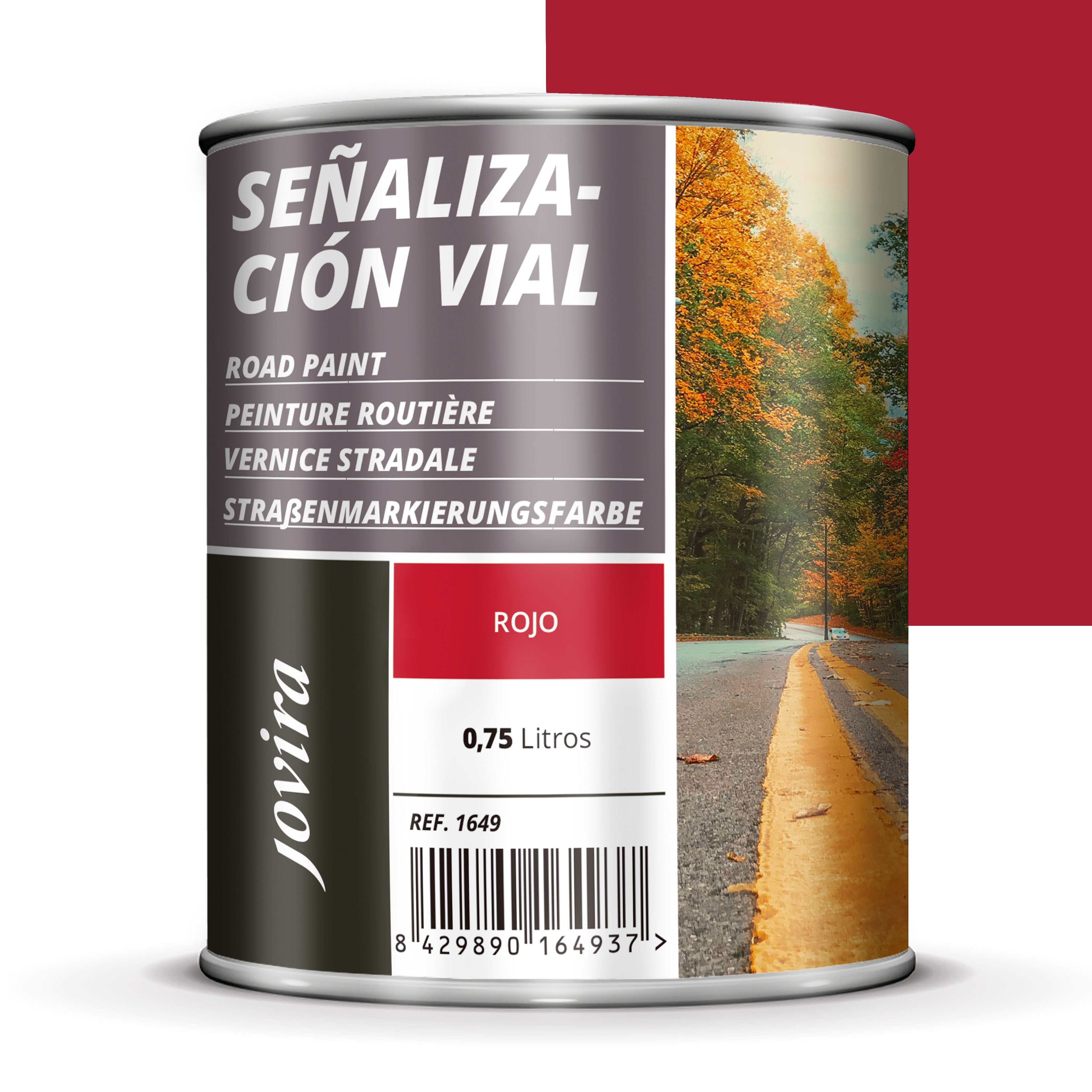 Pintura Señalización Vial. Pintura especial para la señalización del tráfico, ideal para pasos de peatones, aparcamientos, bordillos, vados