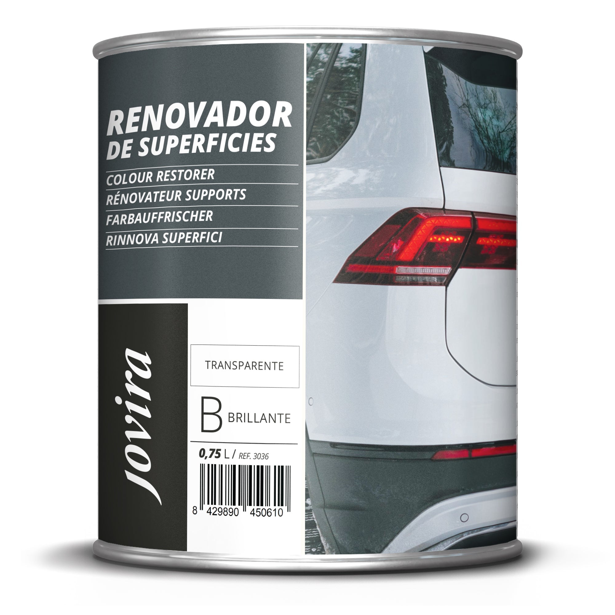 Renovador de Superficies y Plásticos. Regenera las superficies y reaviva el color.