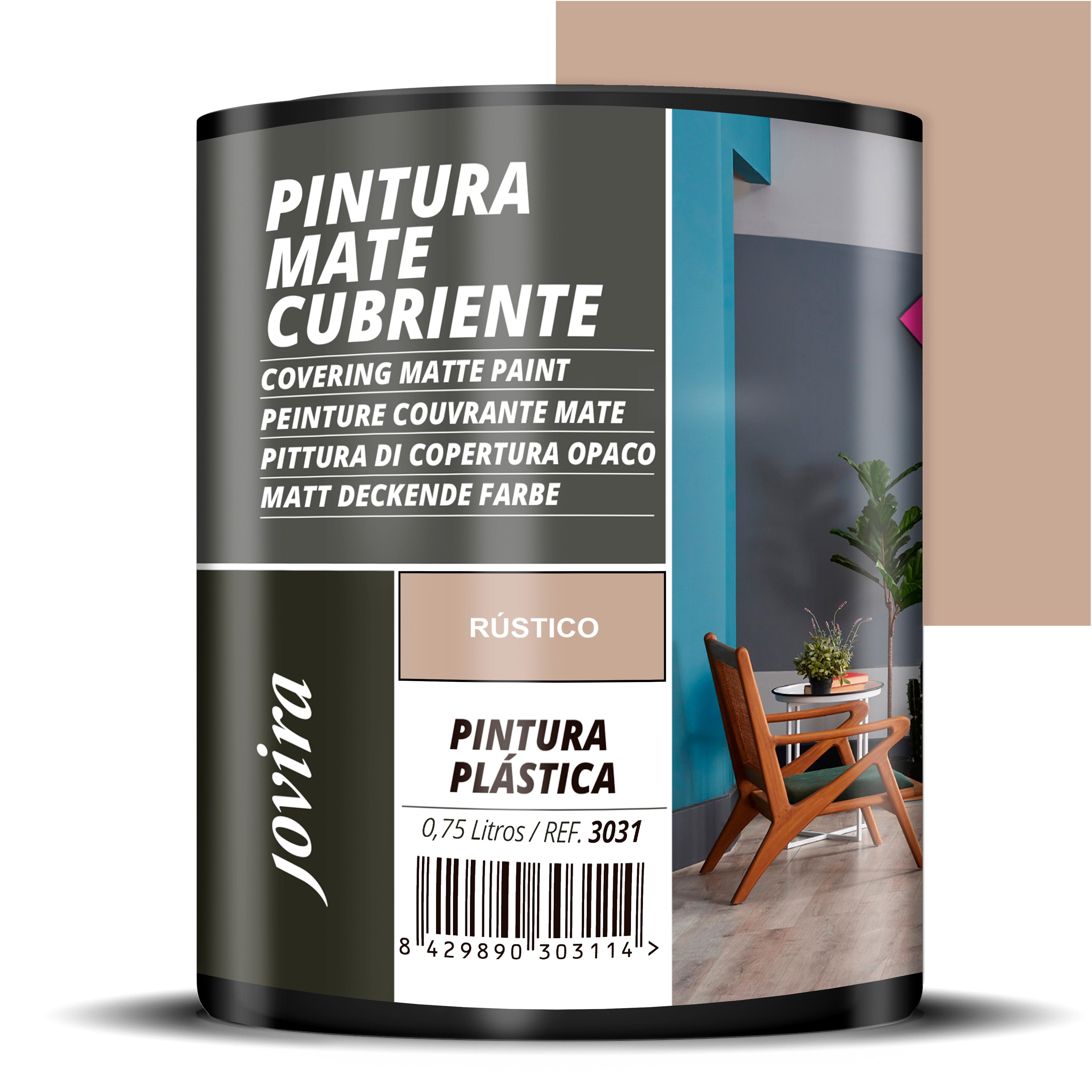 PINTURA MATE CUBRIENTE