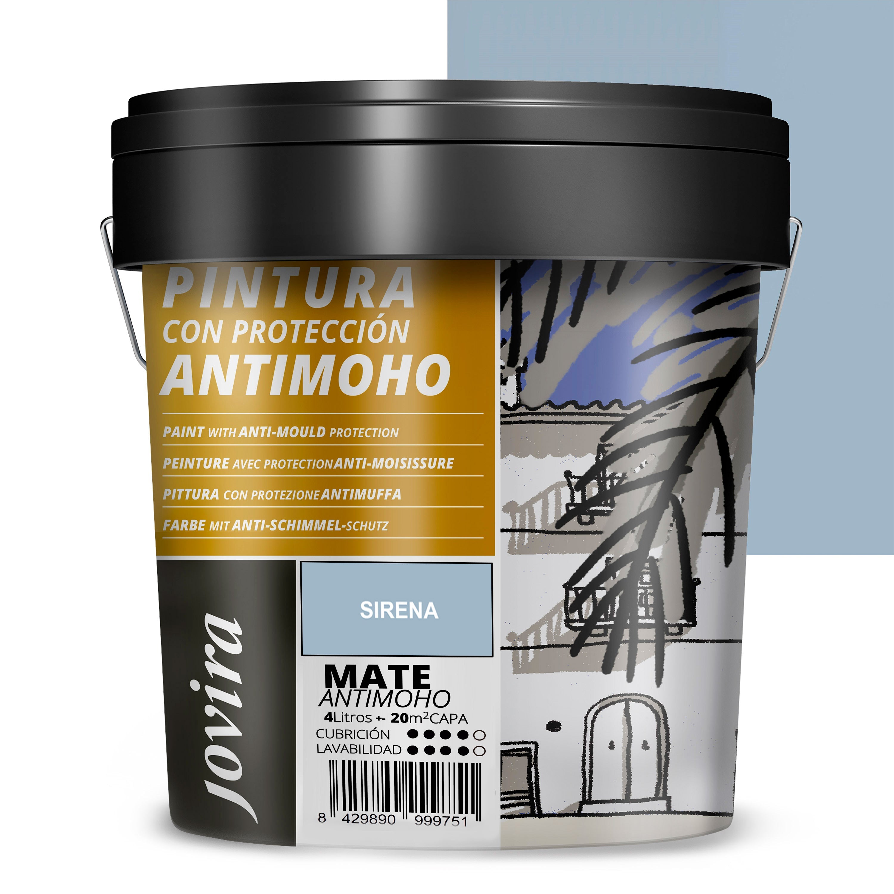 PINTURA ANTIMOHO AGUA