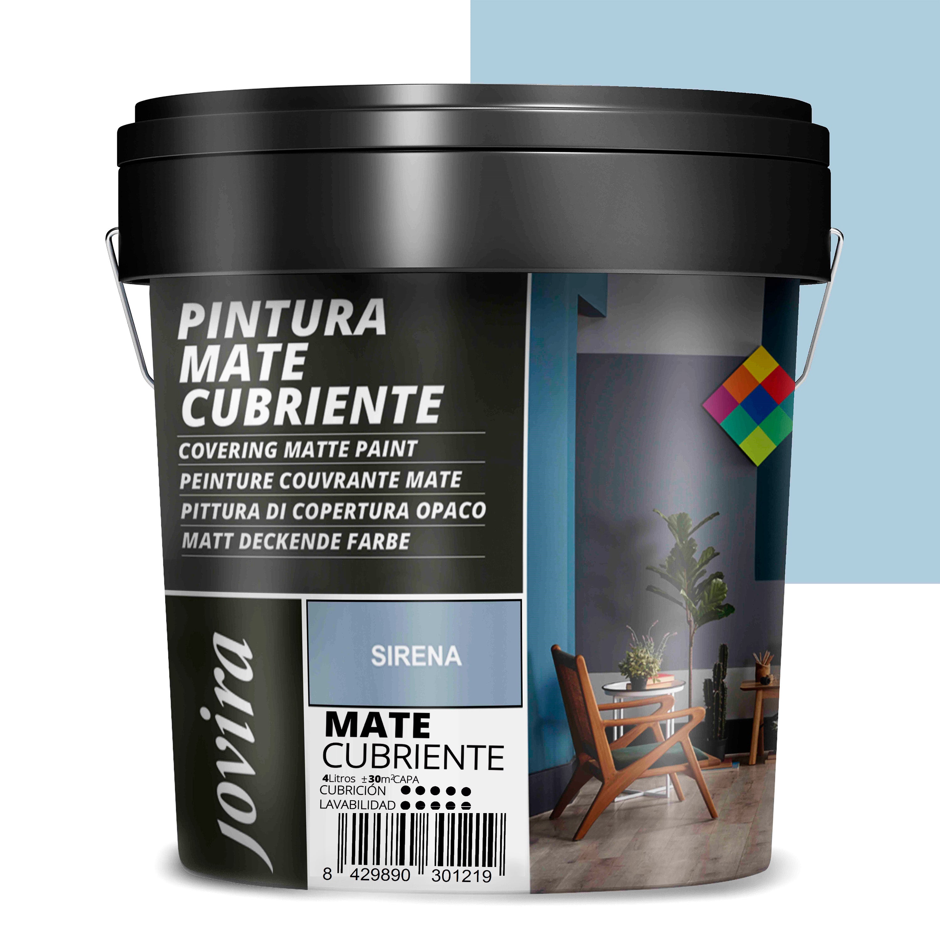 PINTURA MATE CUBRIENTE