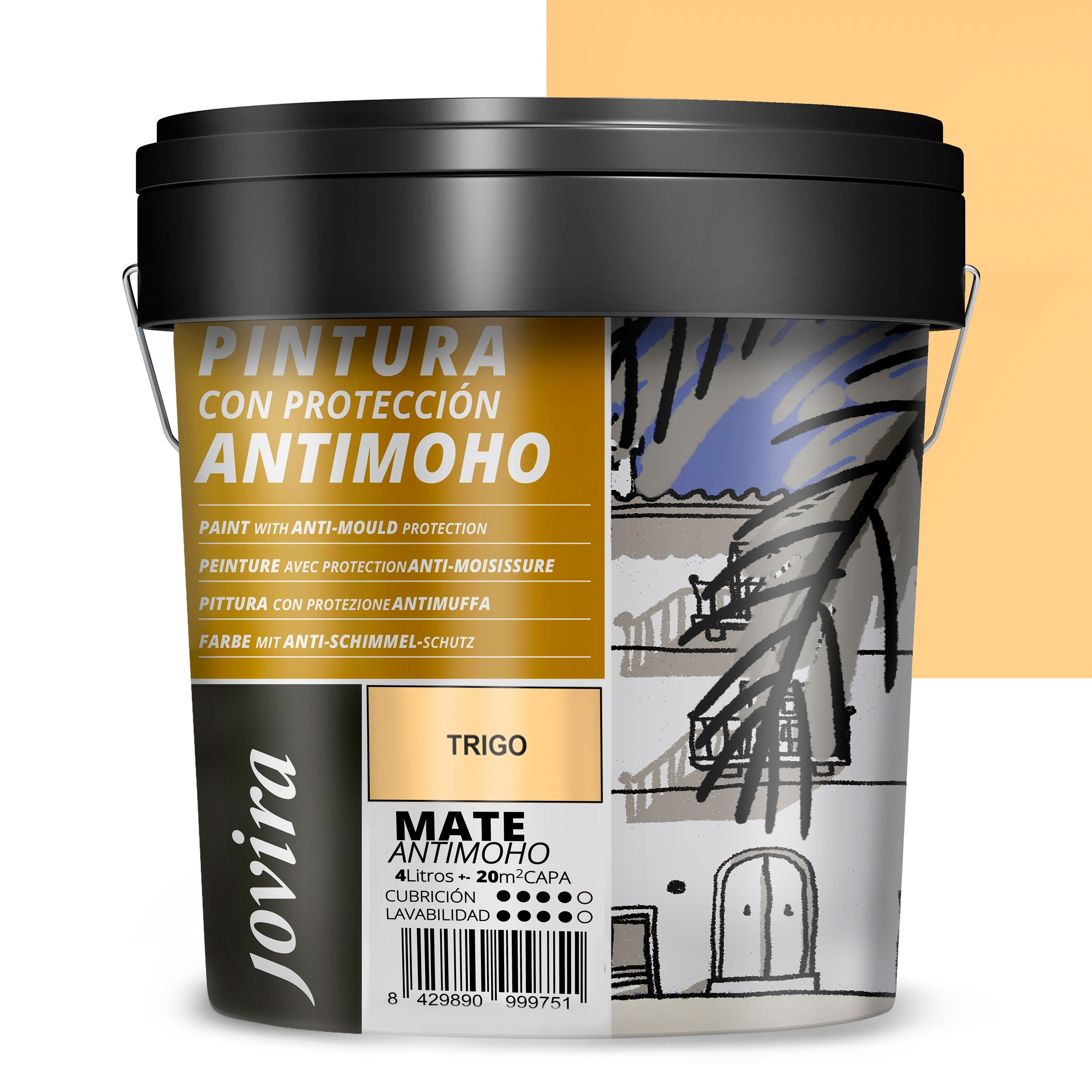 PINTURA ANTIMOHO AGUA