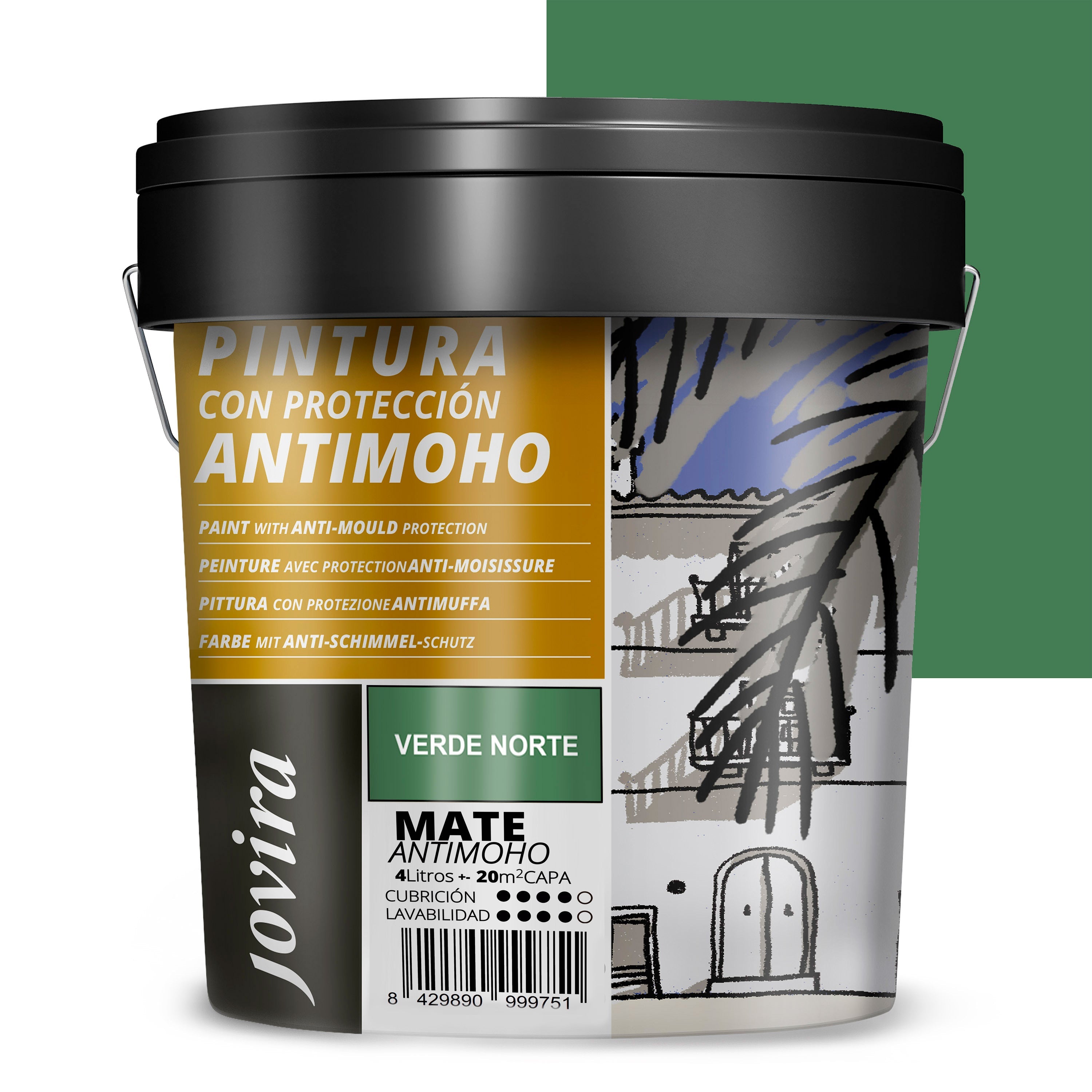 PINTURA ANTIMOHO AGUA