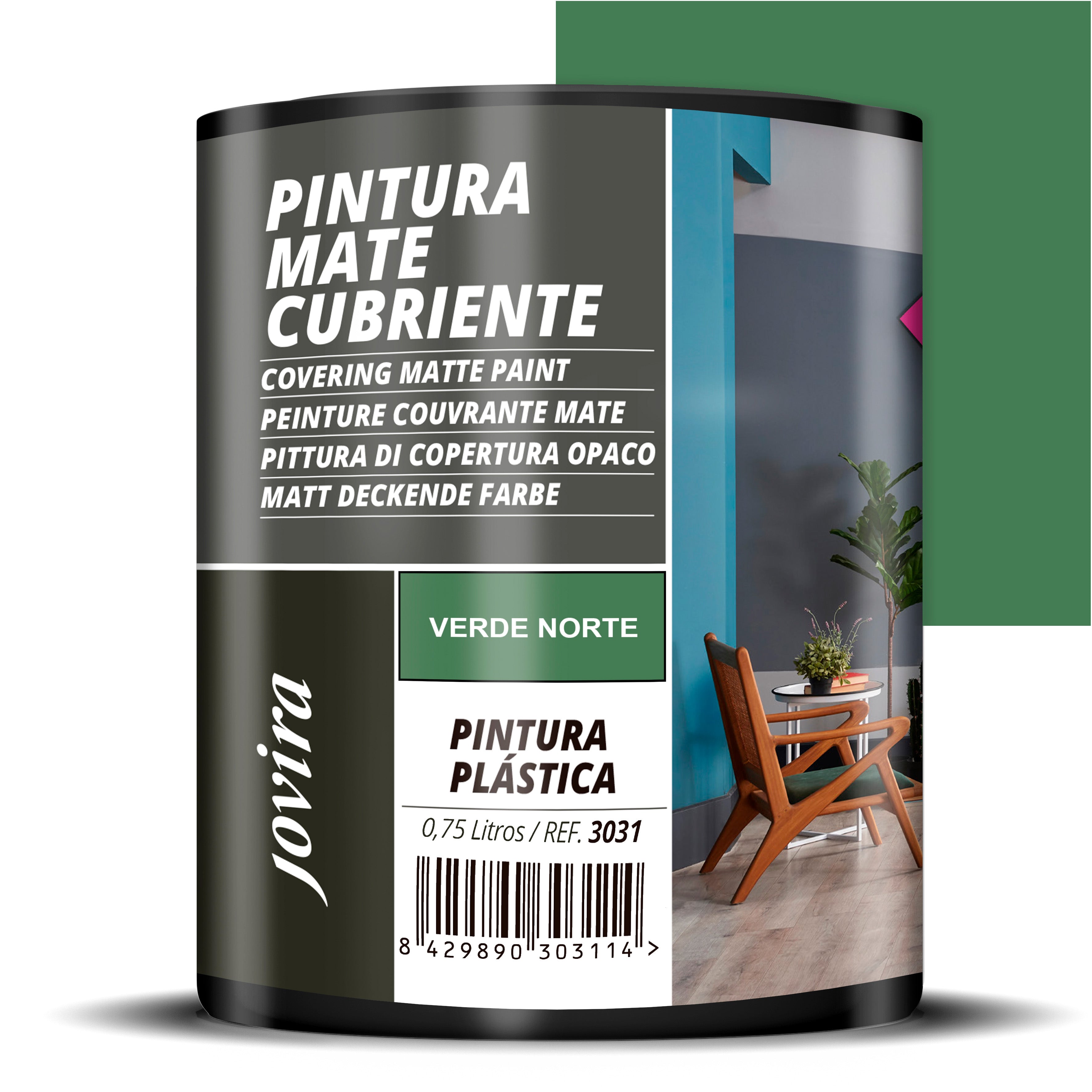 PINTURA MATE CUBRIENTE