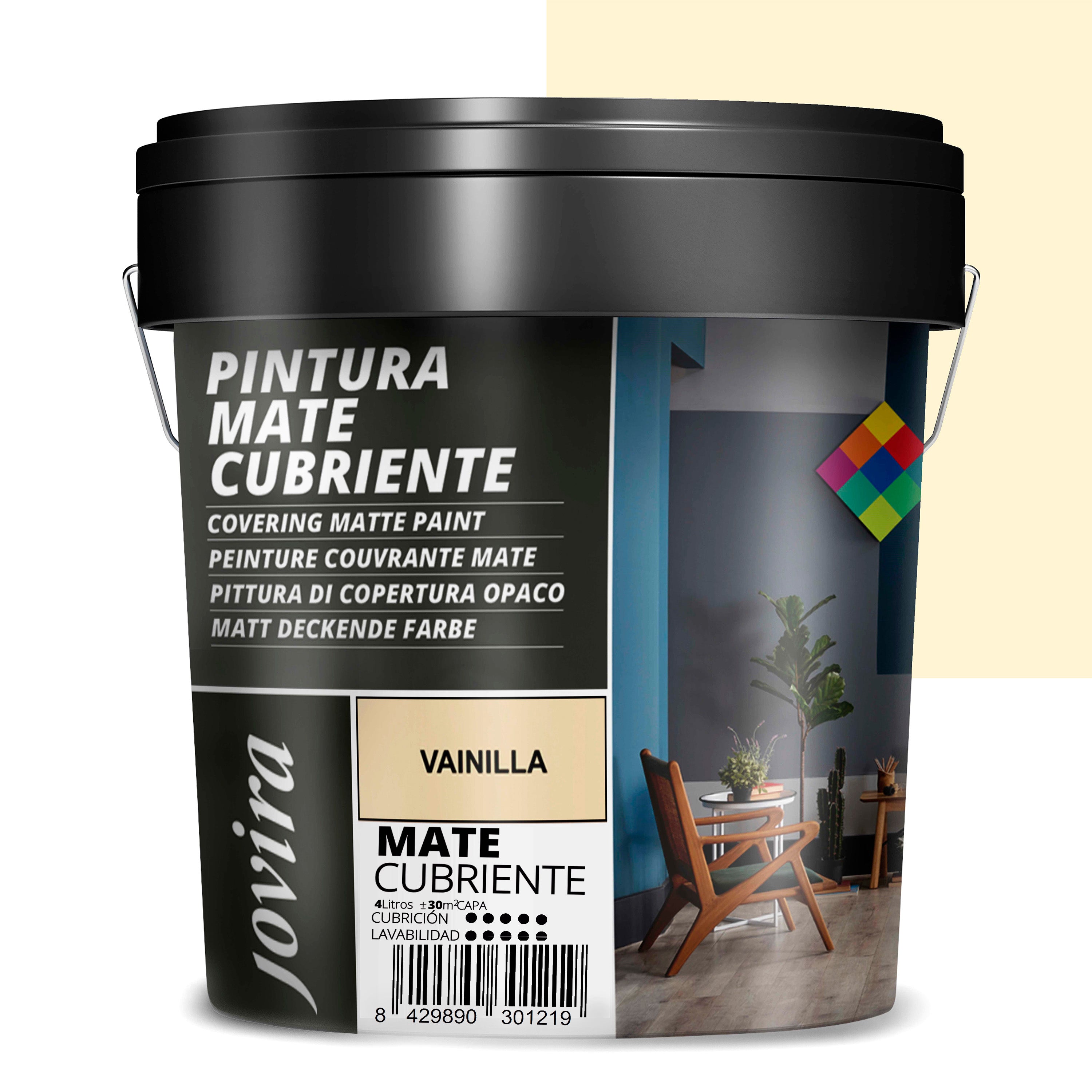 PINTURA MATE CUBRIENTE