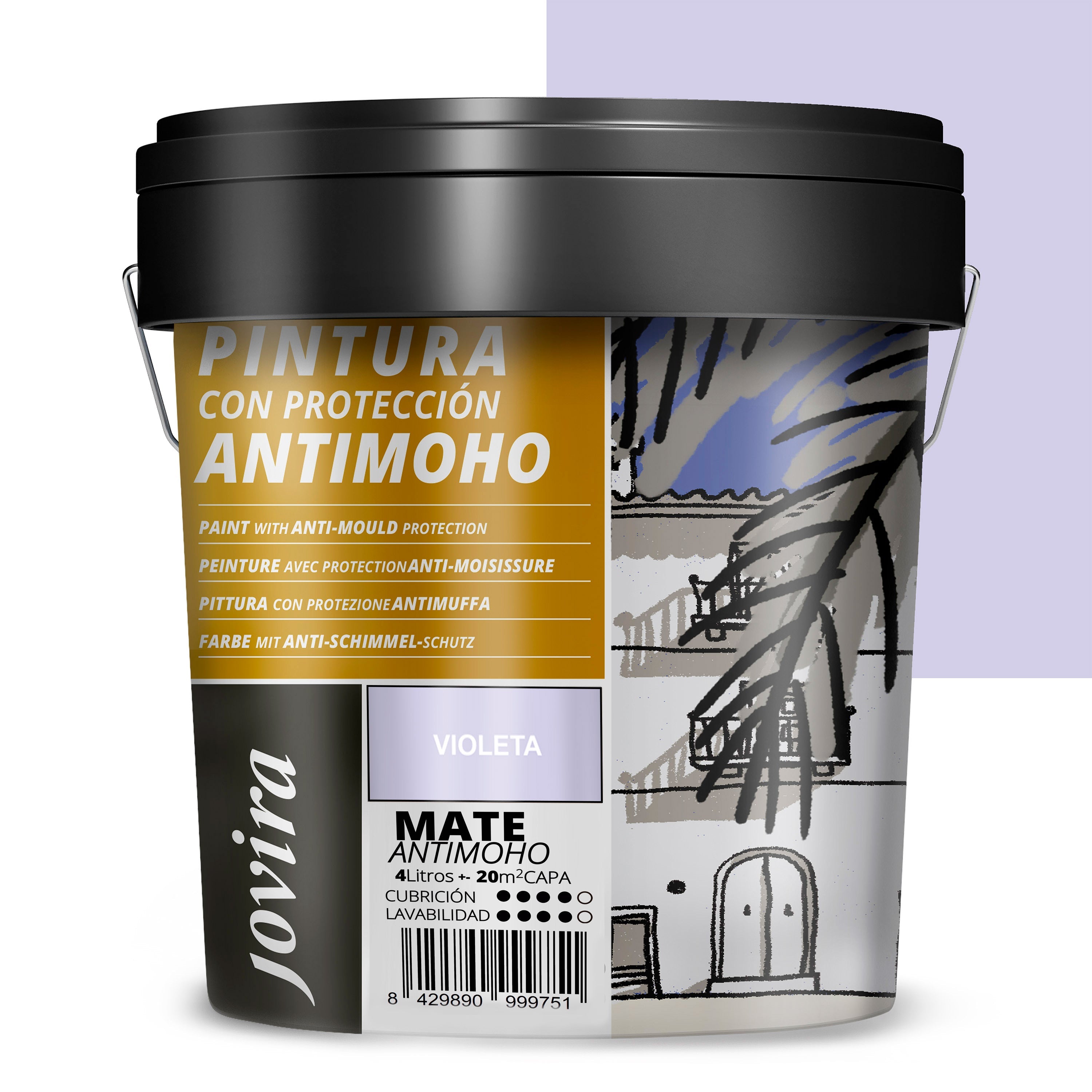 PINTURA ANTIMOHO AGUA