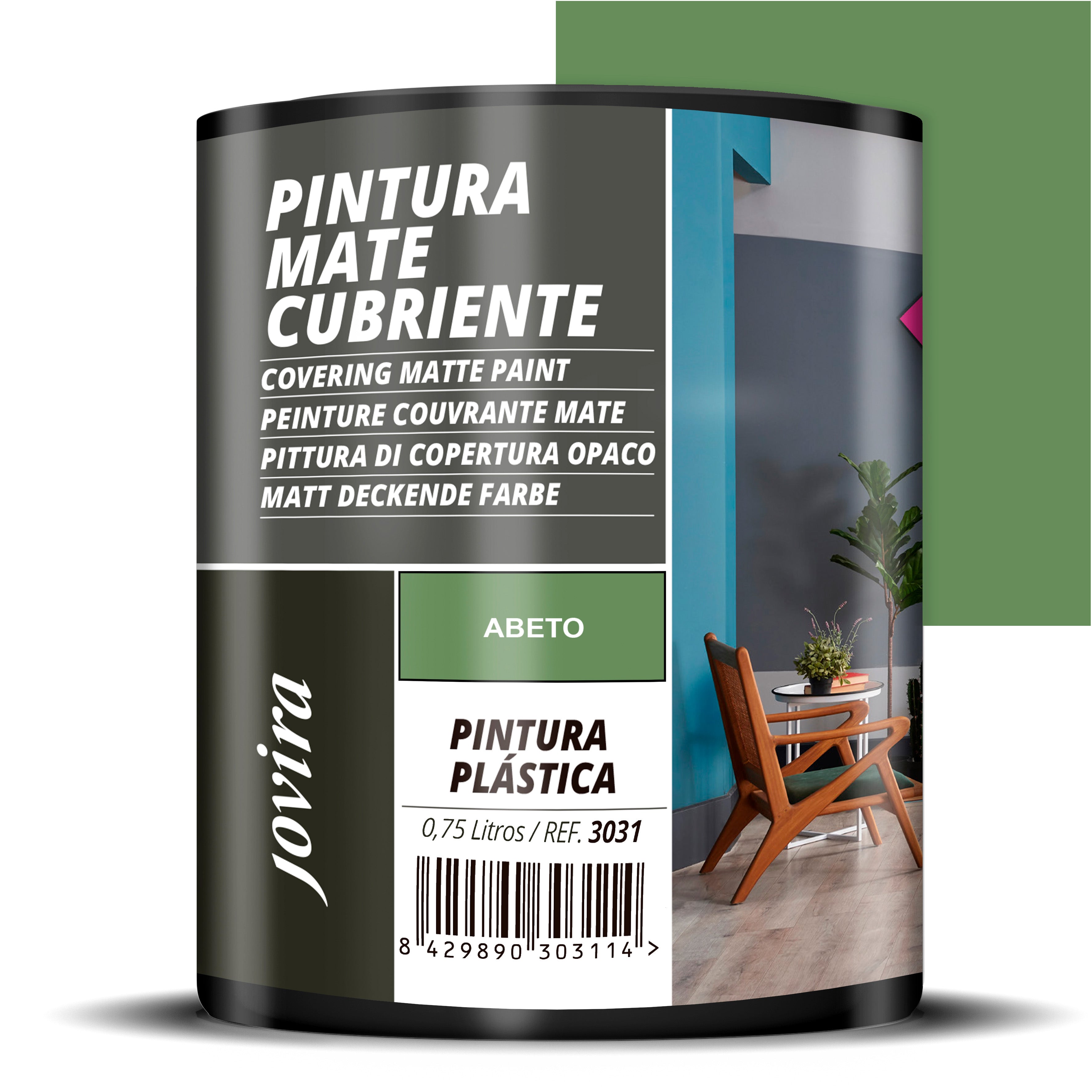 PINTURA MATE CUBRIENTE