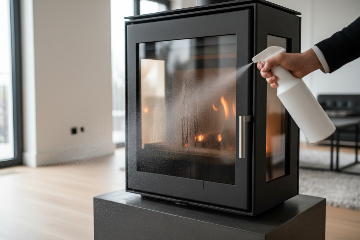 Limpiador Cristales Estufas; Antihollín.