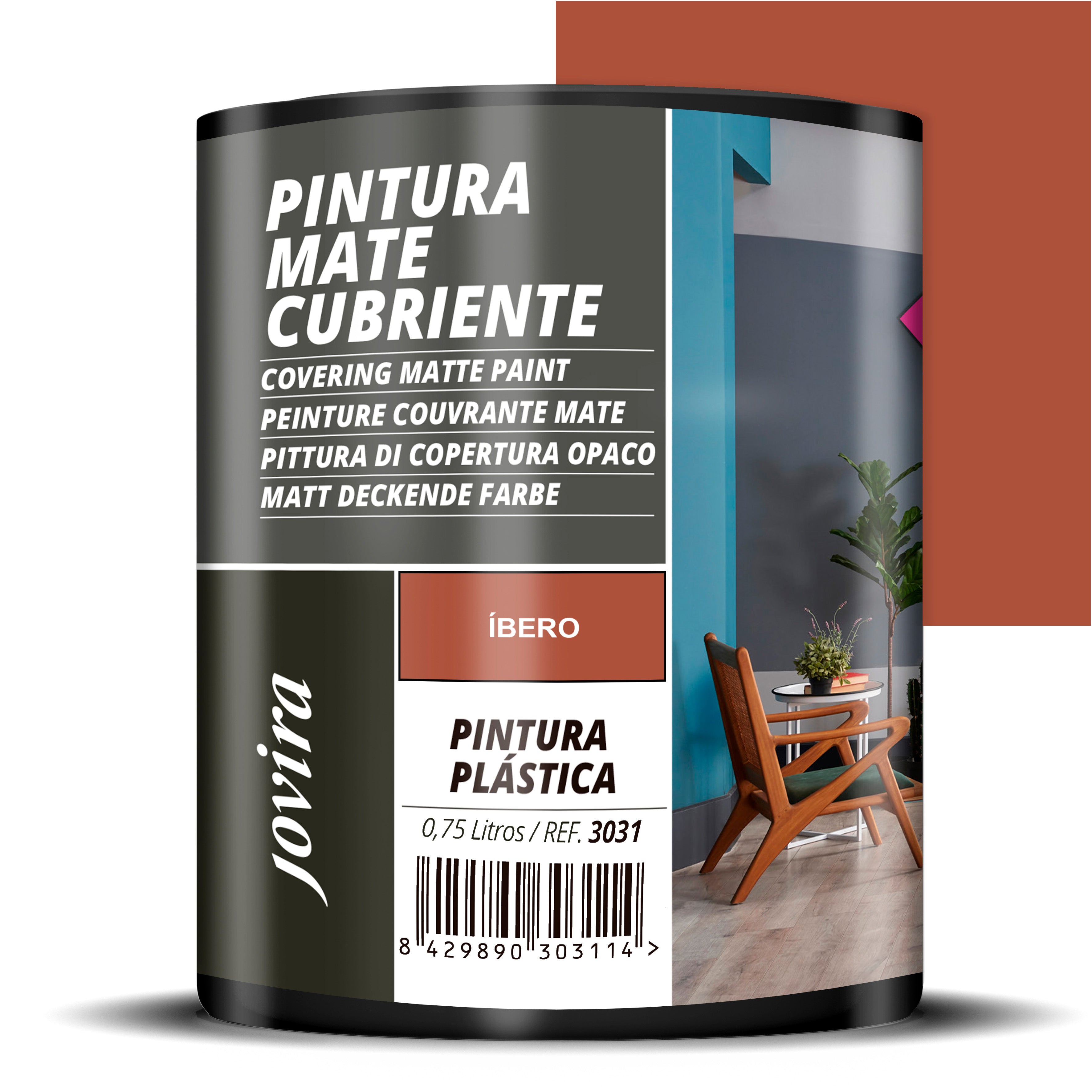 PINTURA MATE CUBRIENTE