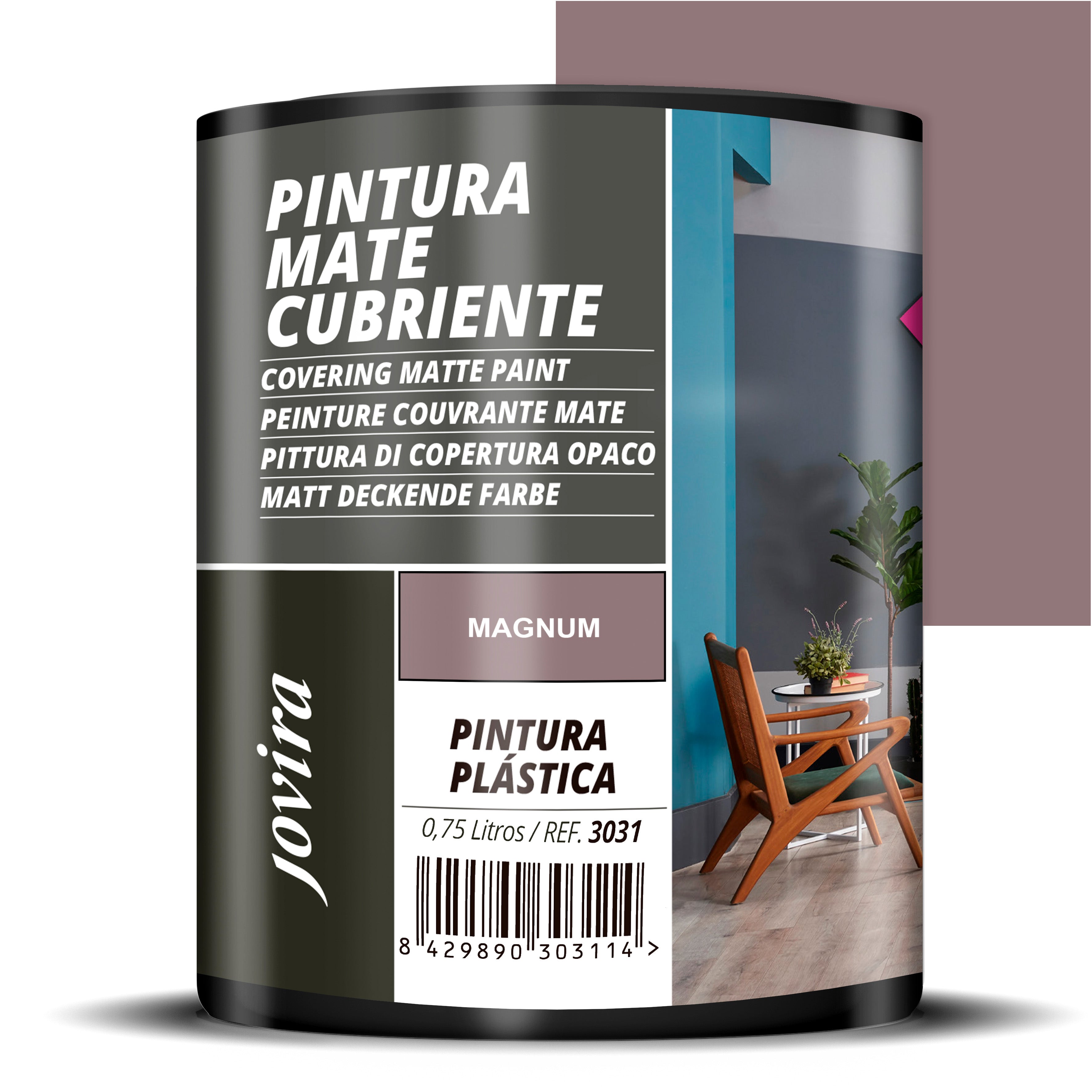 PINTURA MATE CUBRIENTE