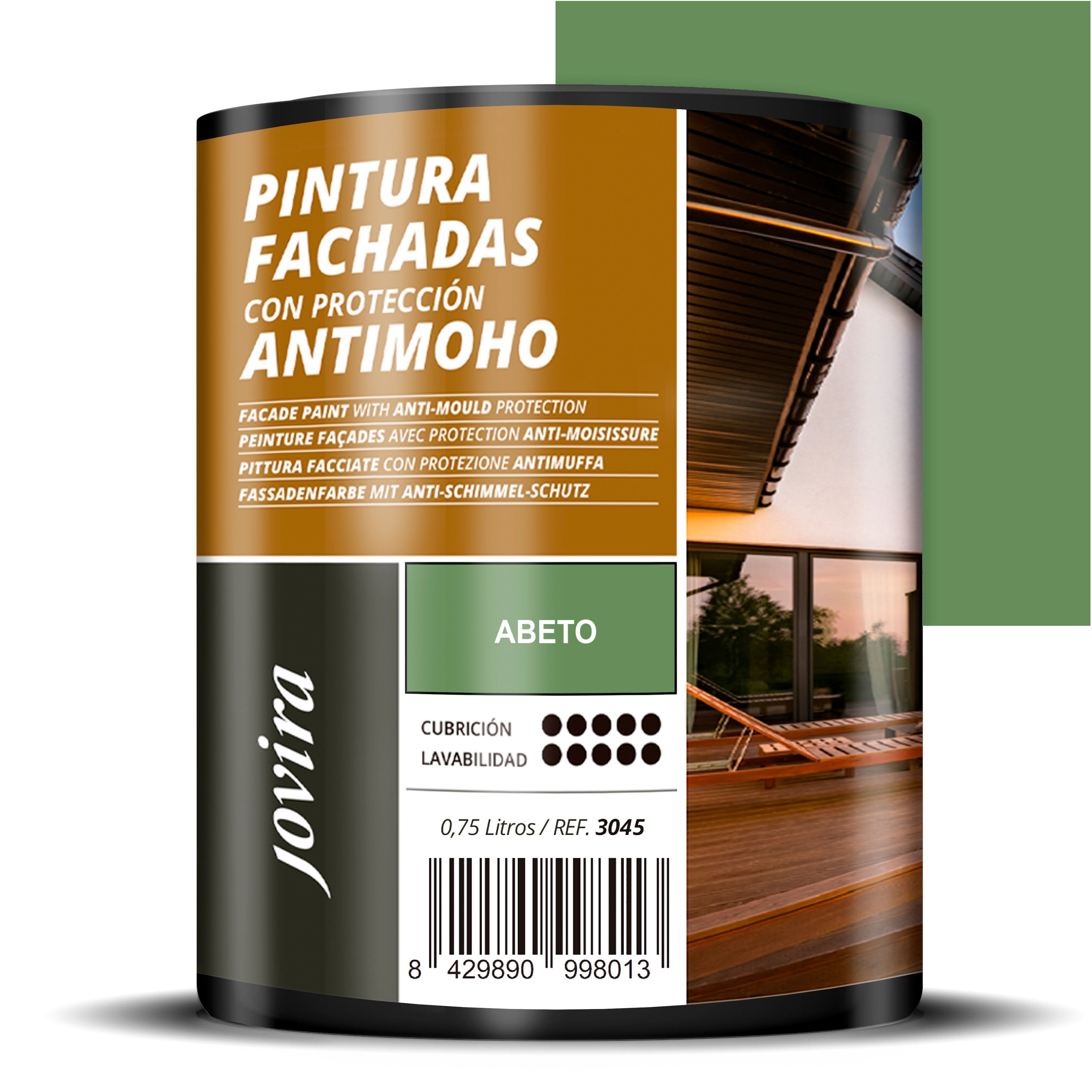PINTURA FACHADAS ANTIMOHO