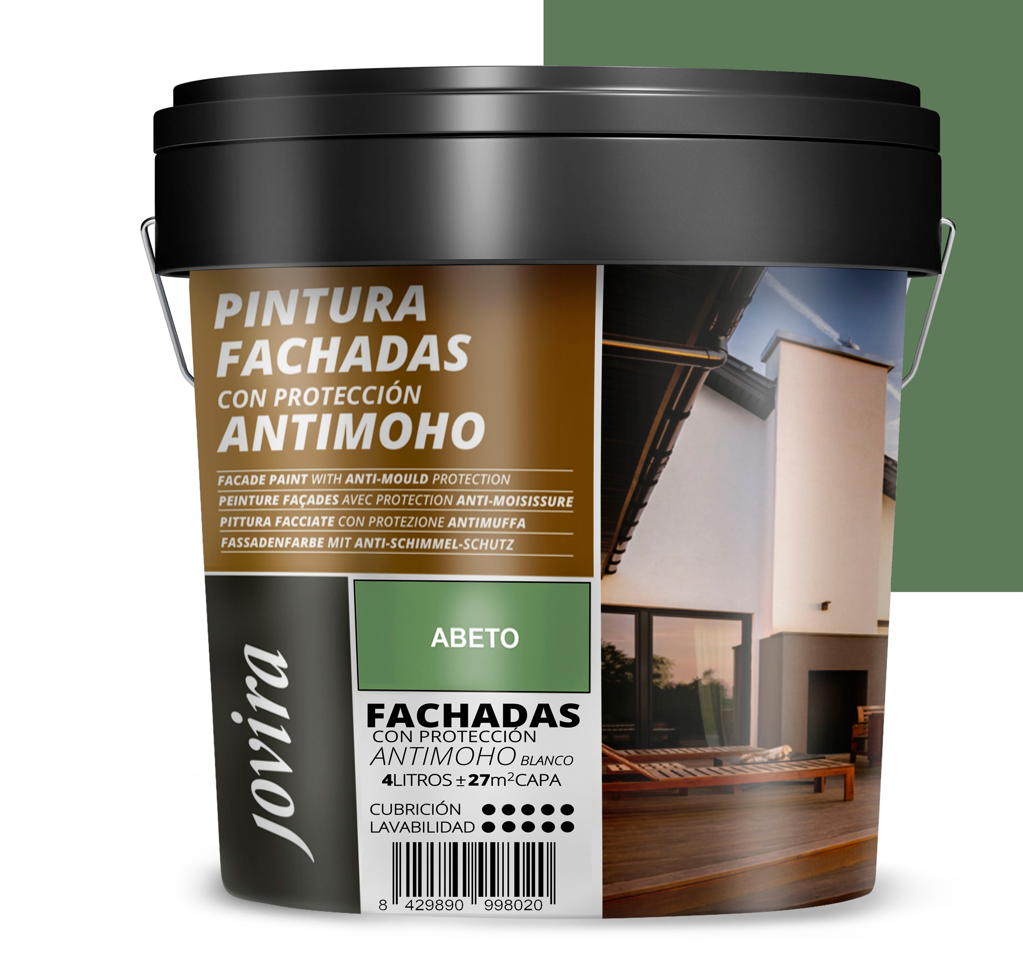 PINTURA FACHADAS ANTIMOHO