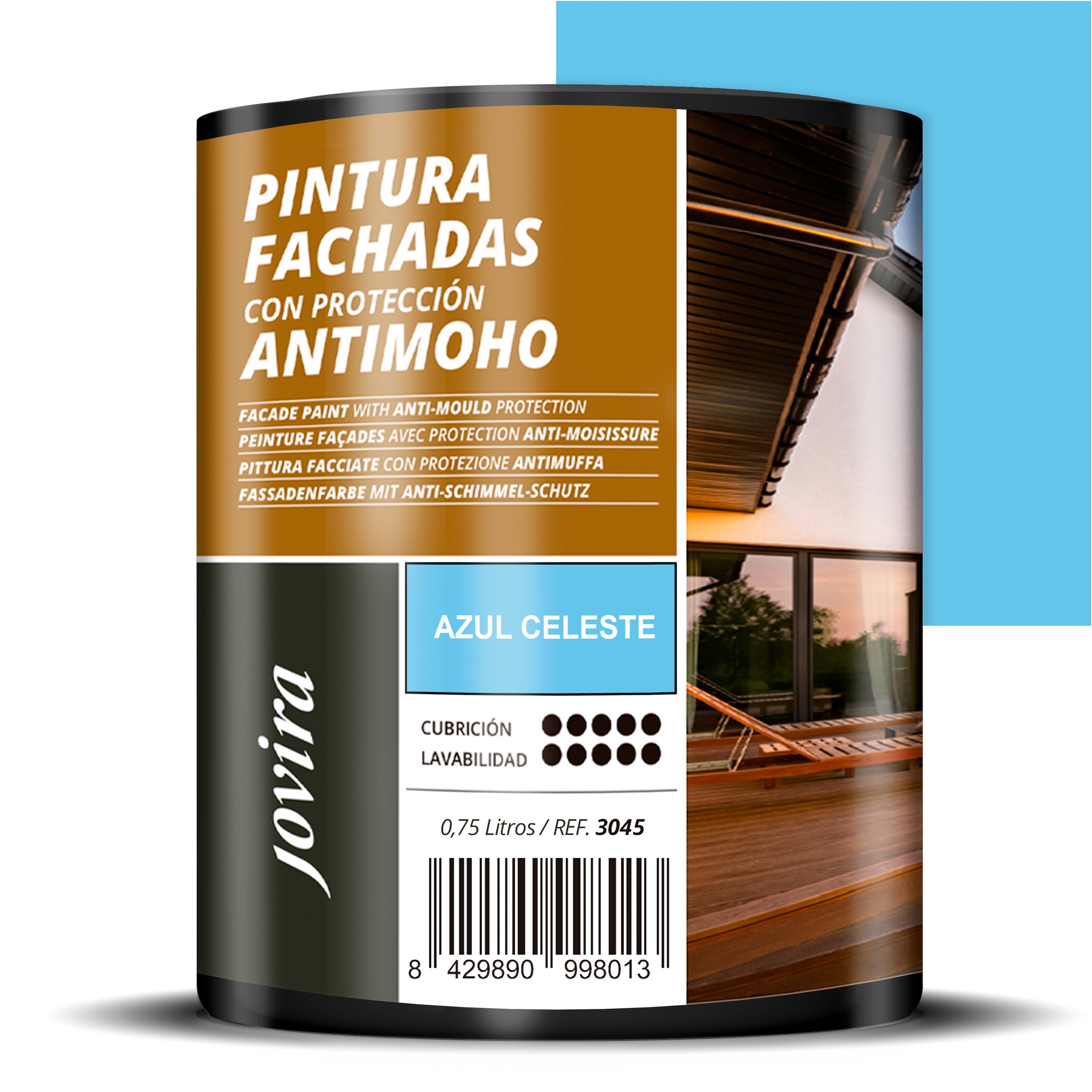PINTURA FACHADAS ANTIMOHO
