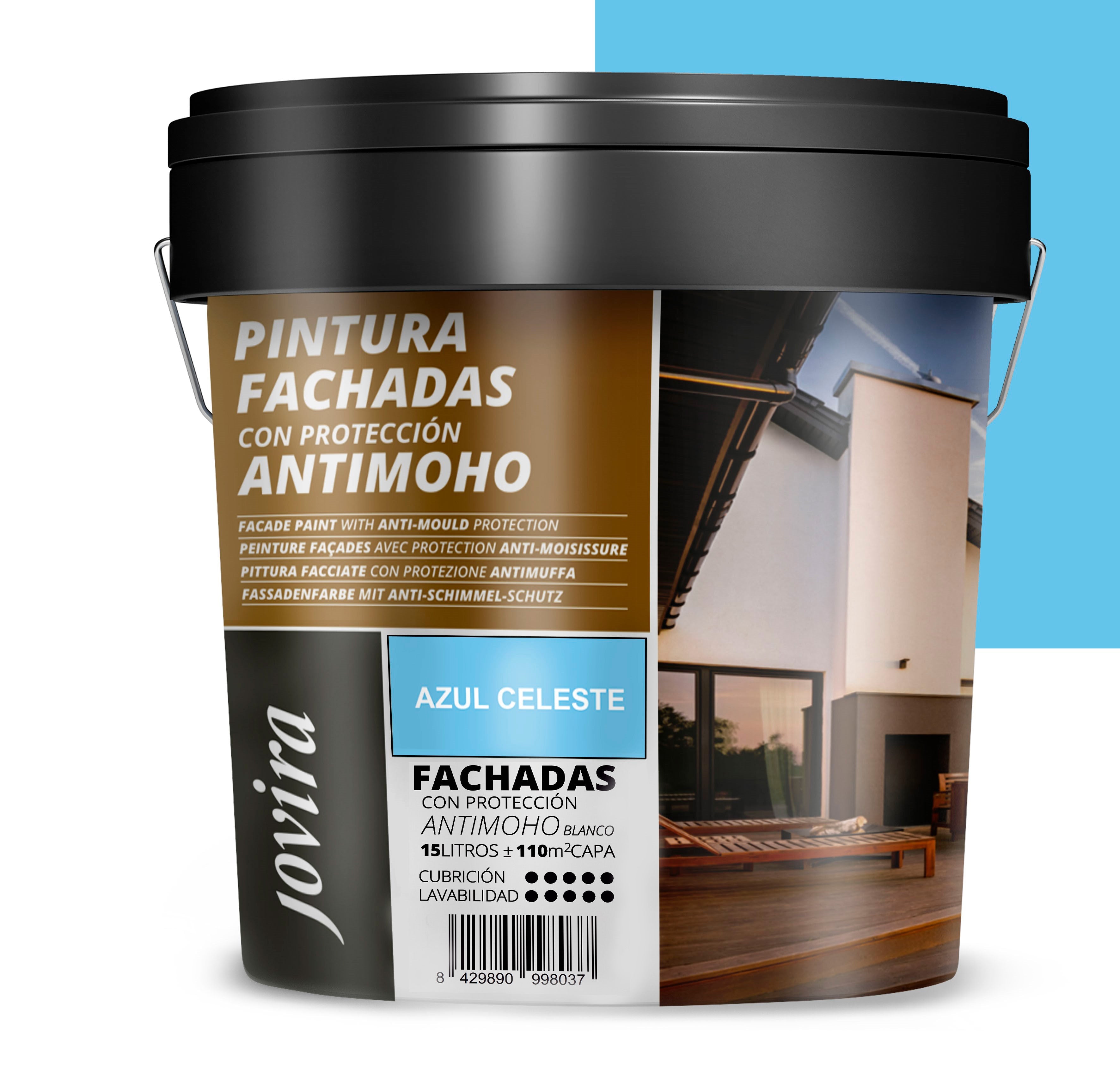 PINTURA FACHADAS ANTIMOHO