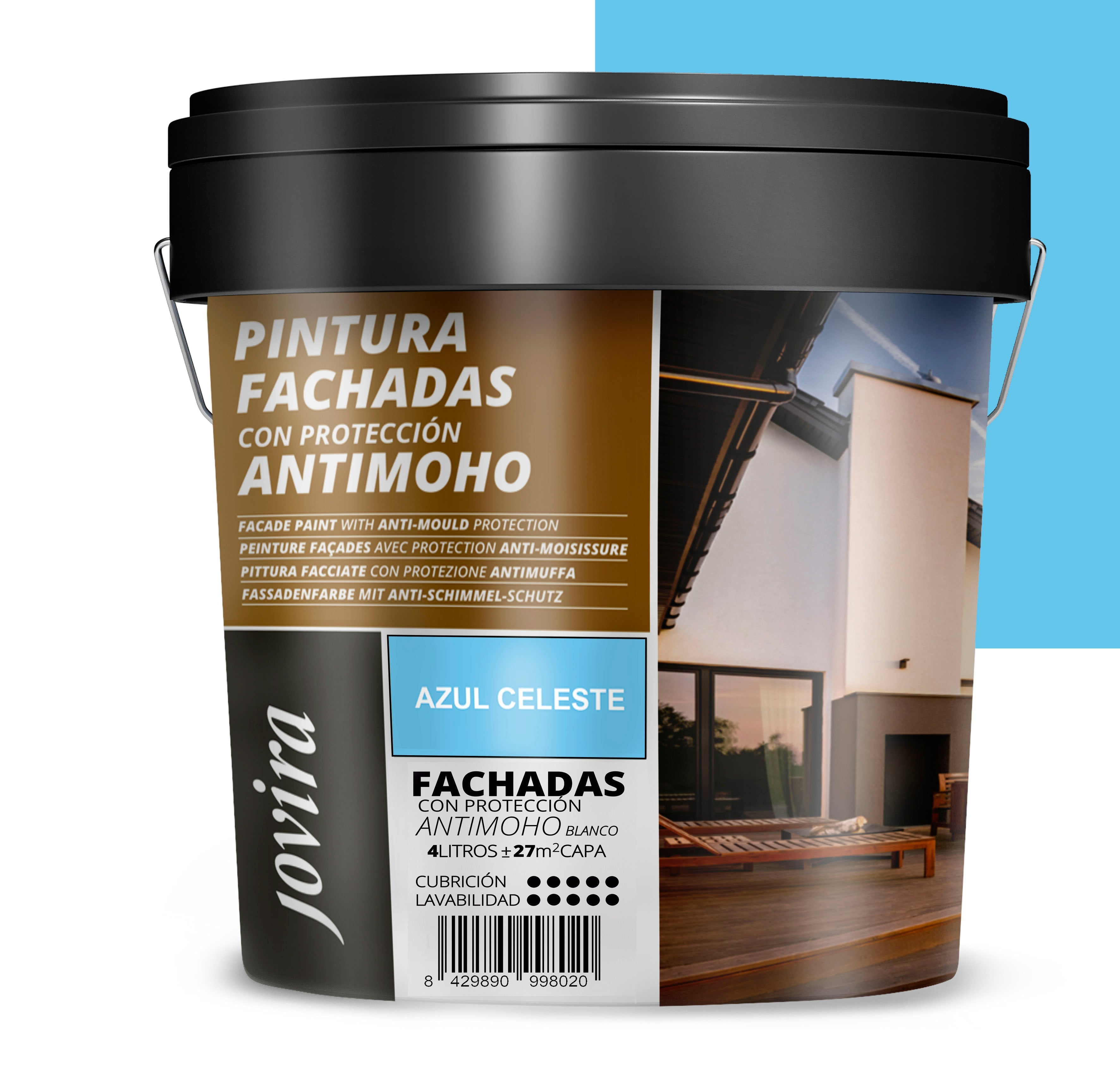 PINTURA FACHADAS ANTIMOHO