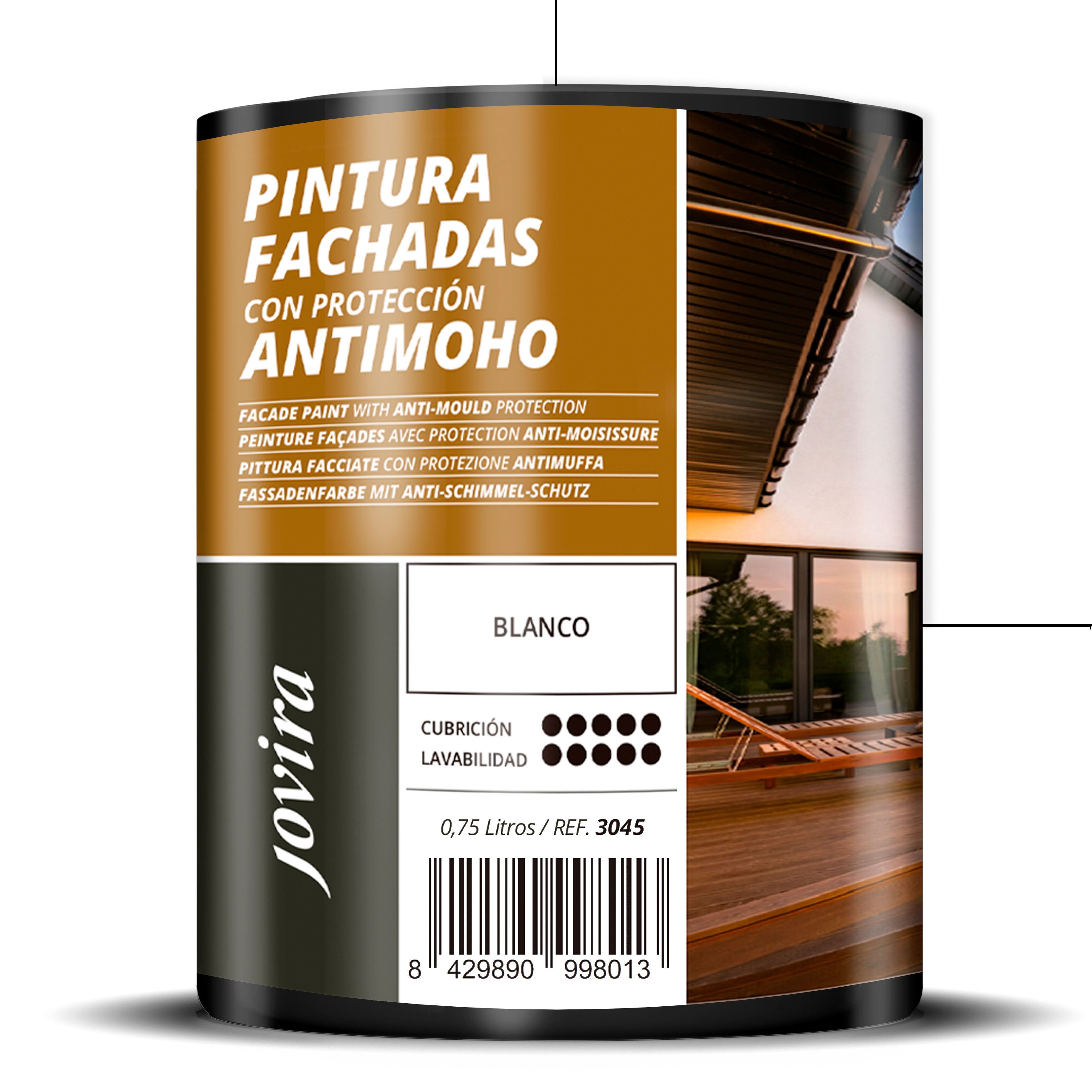 PINTURA FACHADAS ANTIMOHO