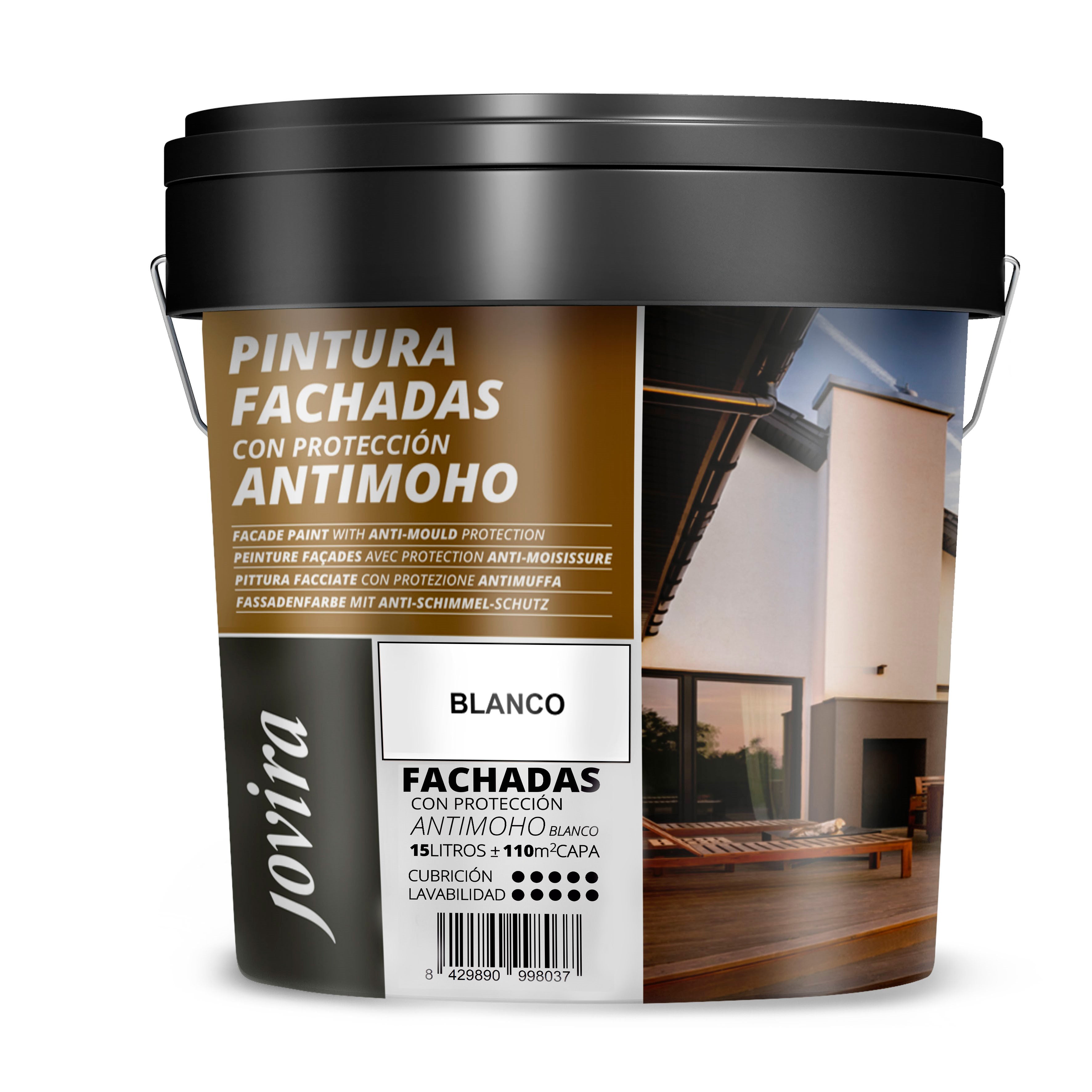 PINTURA FACHADAS ANTIMOHO